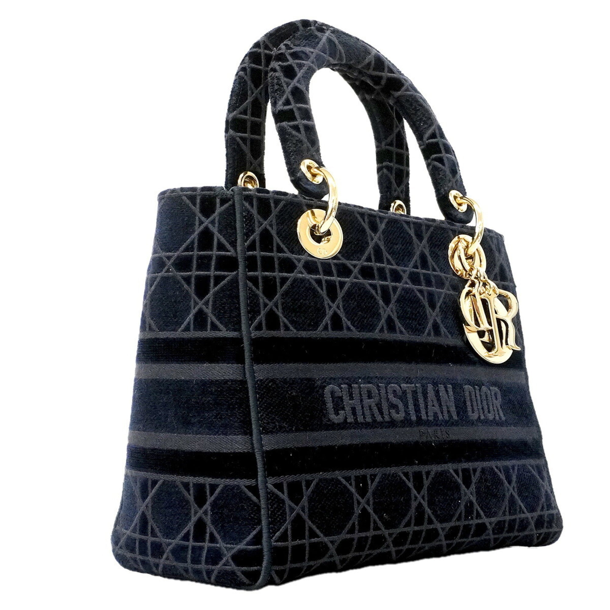 Christian Dior Navy Handbag (Pre-Owned)