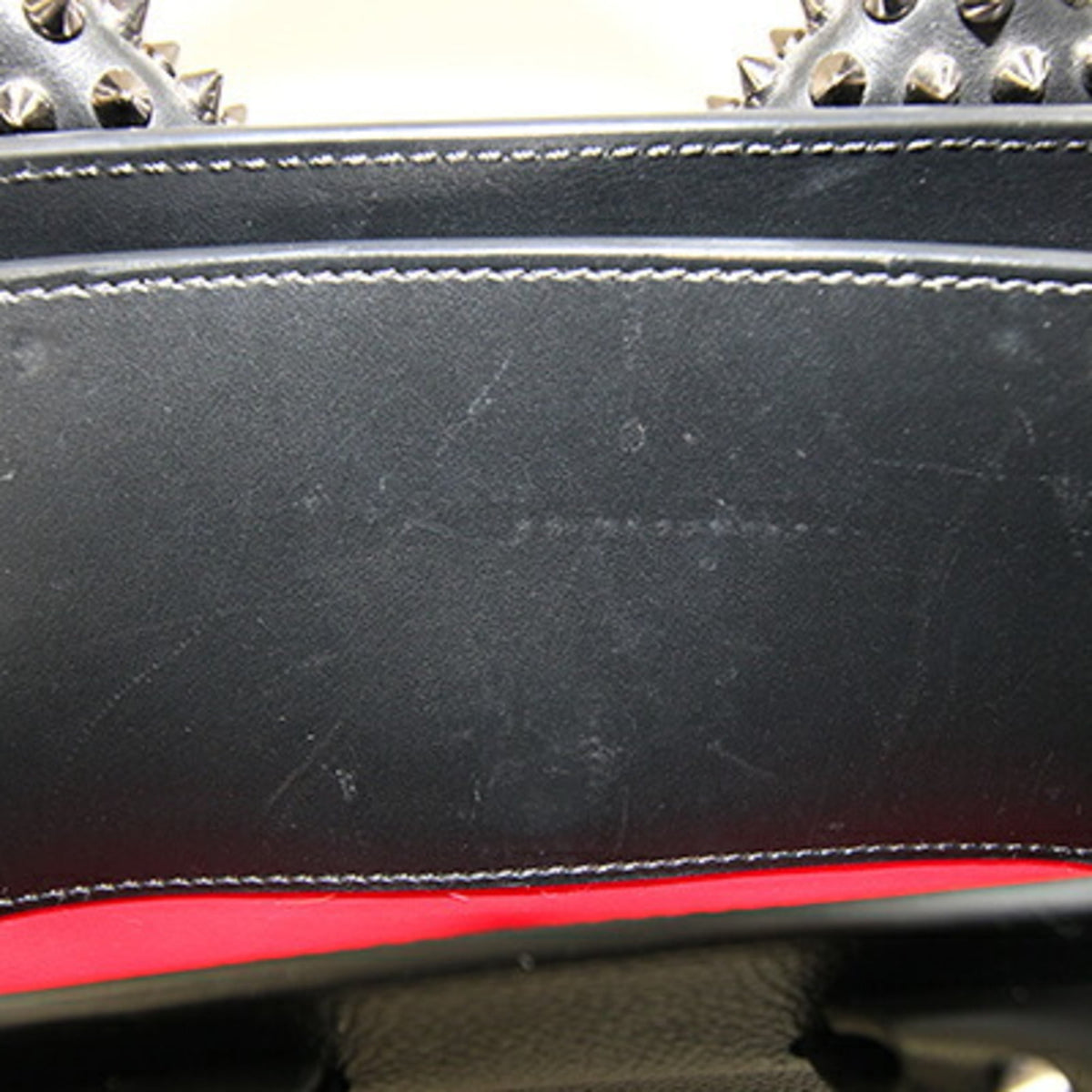 Christian Louboutin Black Leather Handbag (Pre-Owned)