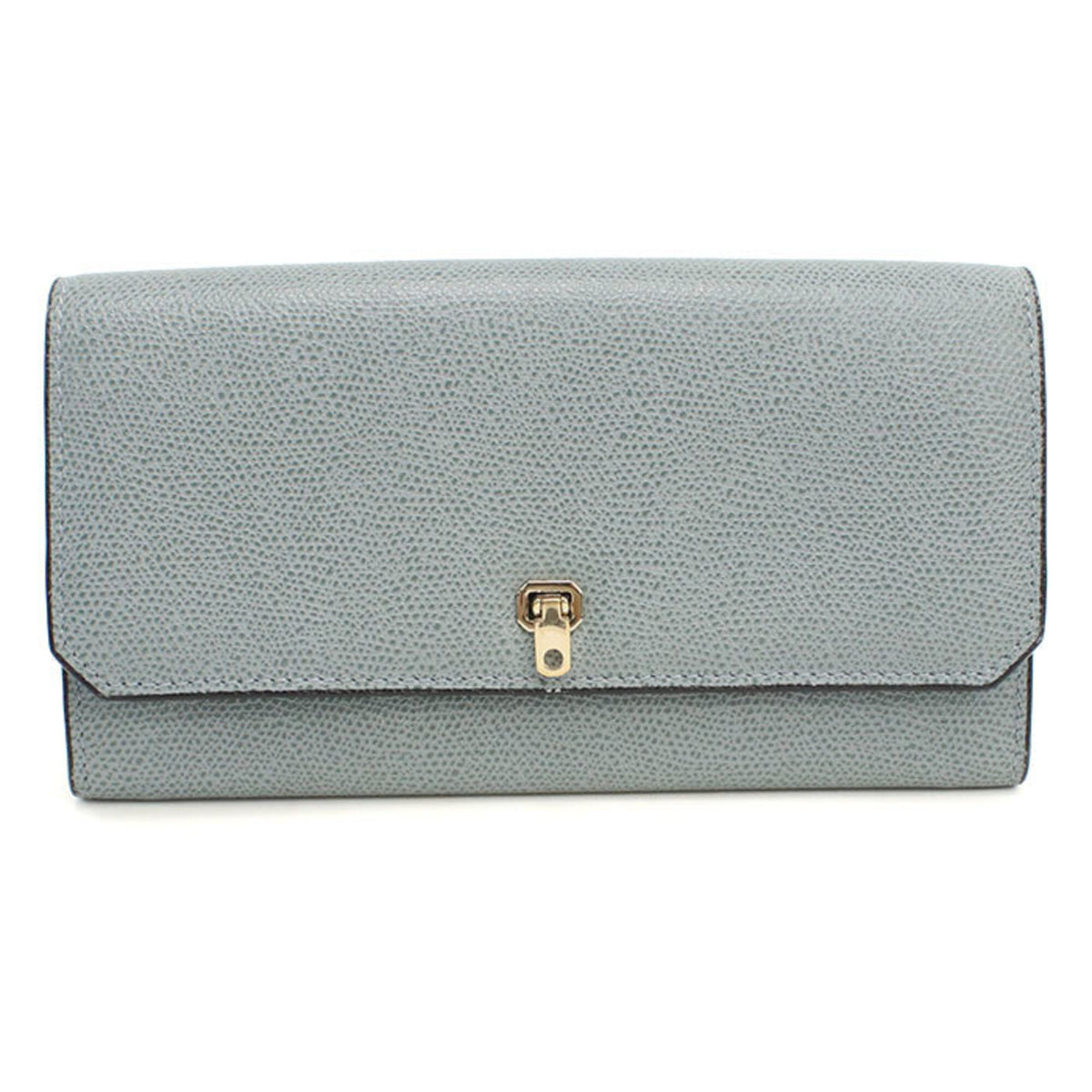 Valextra Gray Long Wallet (Bi-Fold) (Pre-Owned)