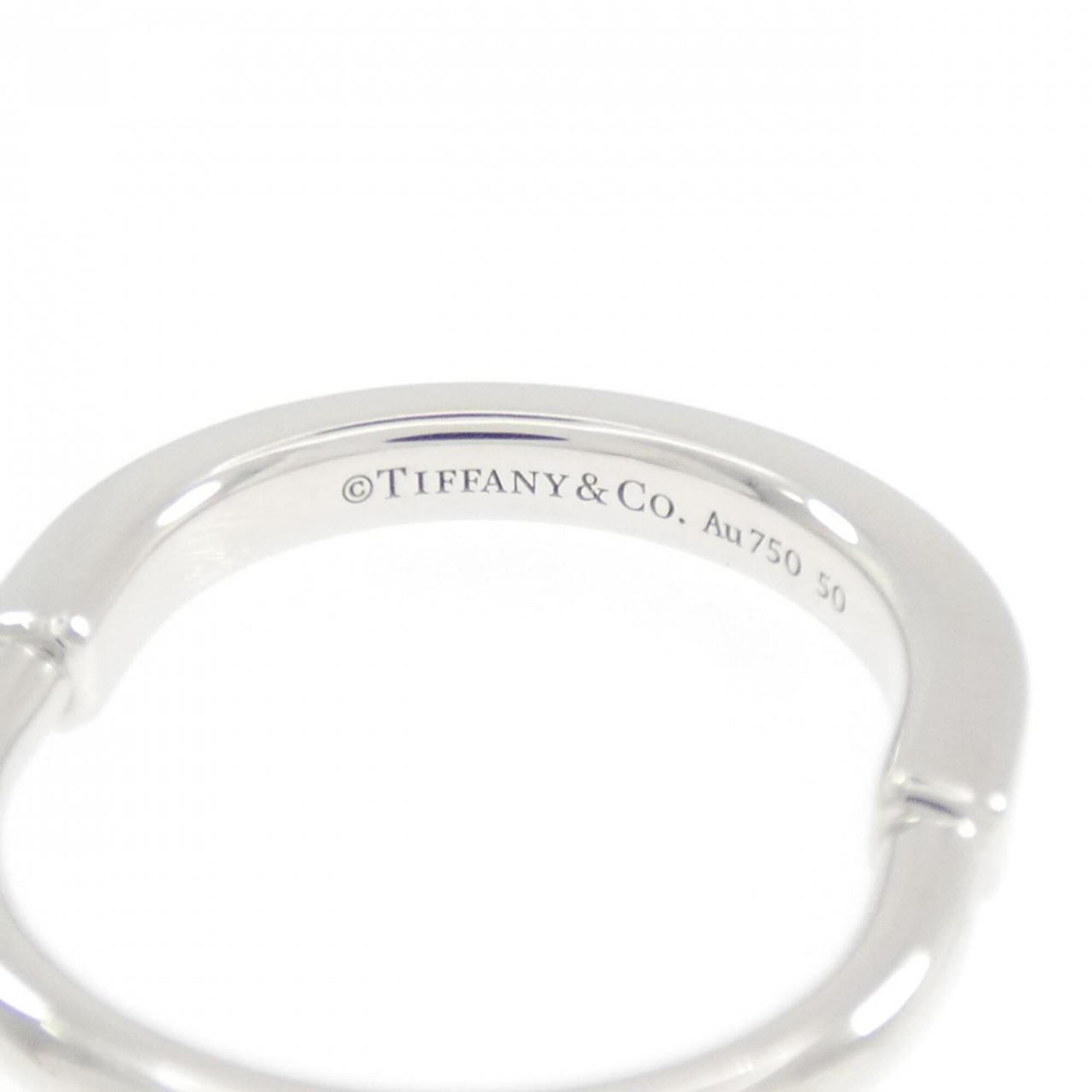 Tiffany White Gold (18K) Band Ring (Pre-Owned)