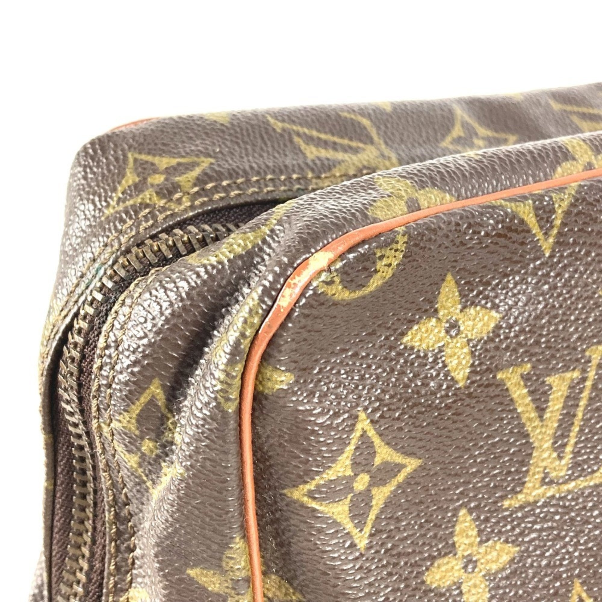 Louis Vuitton Brown Galle Monogram Monogram Handbag Shoulder Bag (Pre-Owned)