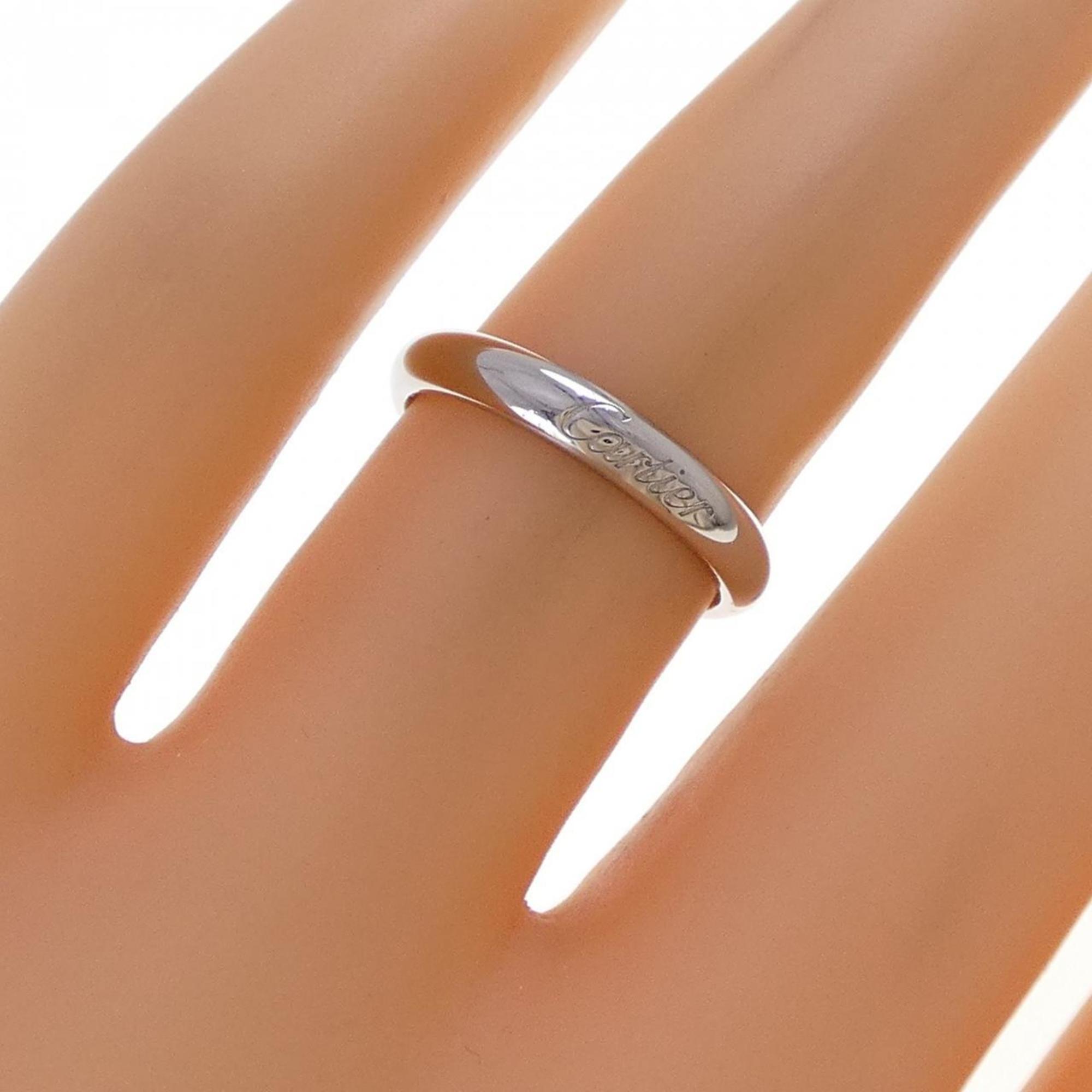 Cartier Platinum 950 Band Ring (Pre-Owned)