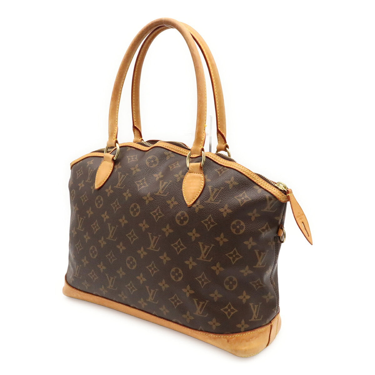 Louis Vuitton Brown Monogram Monogram Handbag Shoulder Bag Tote Bag (Pre-Owned)
