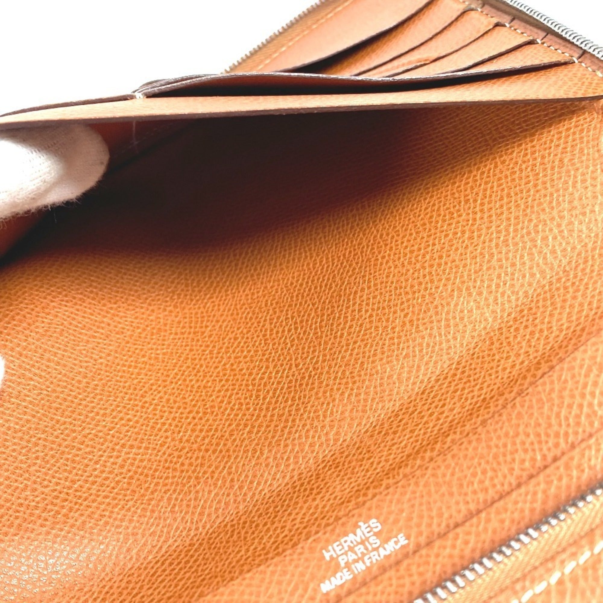 Hermes Azap Epsom Leather Long Wallet (Bi-Fold) (Pre-Owned)