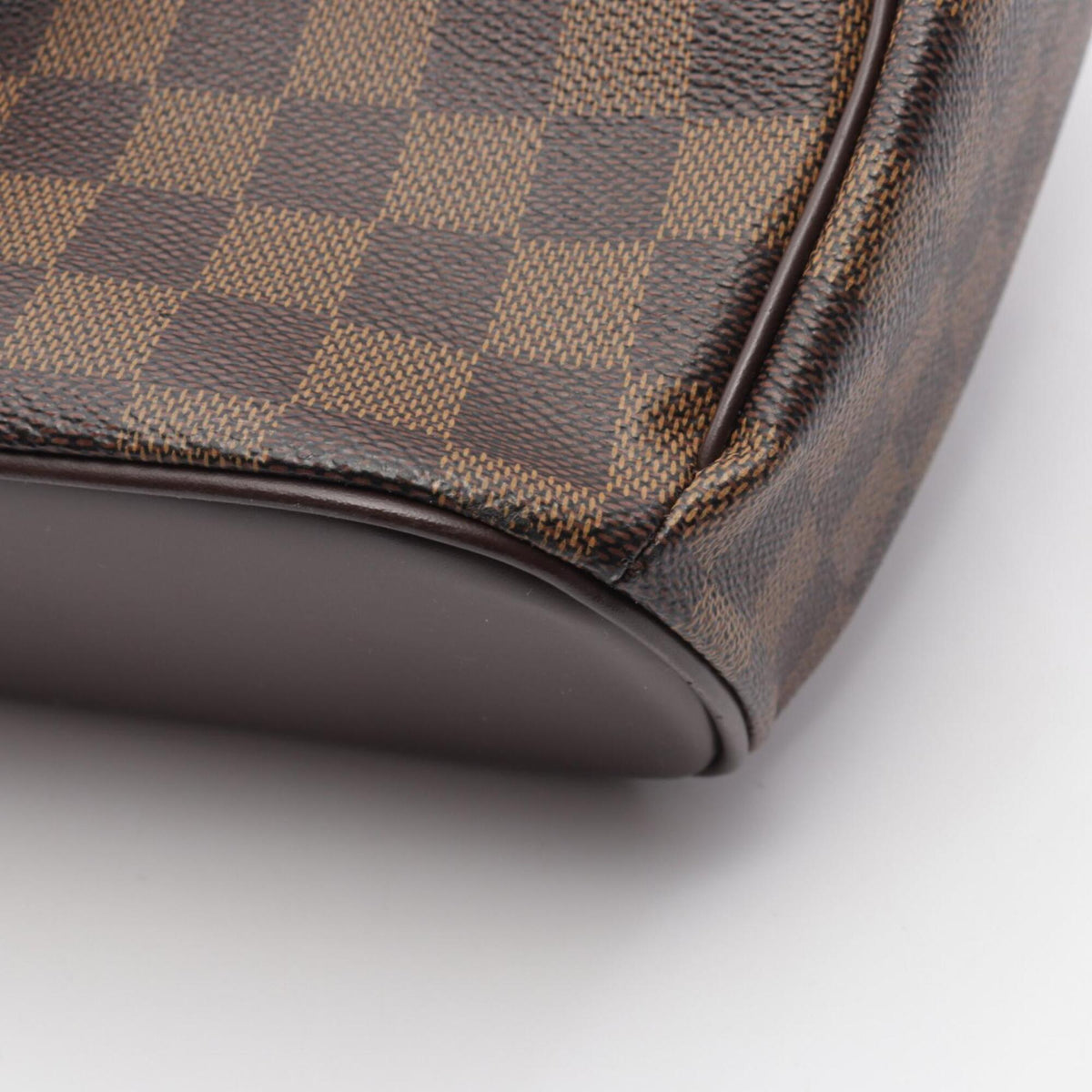 Louis Vuitton Brown Coated Canvas Leather Handbag (Pre-Owned)