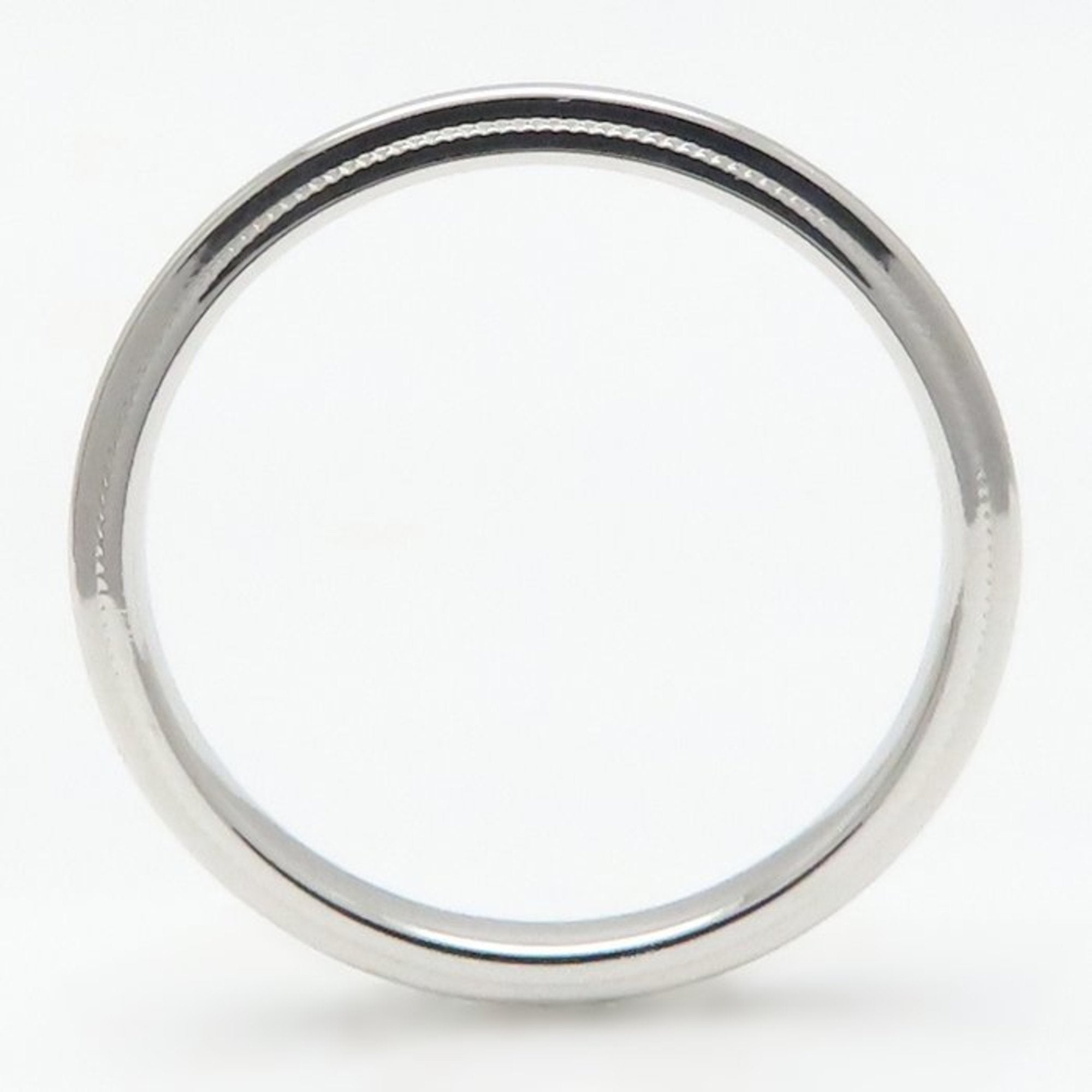Tiffany Platinum Platinum 950 Band Ring (Pre-Owned)