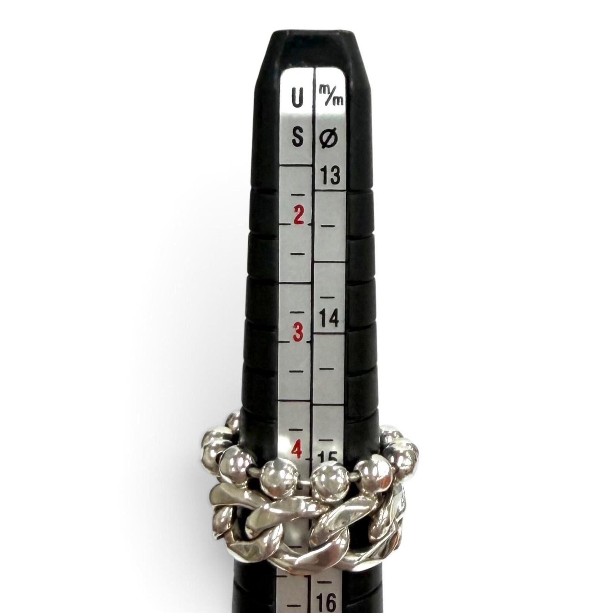 Gucci Silver Silver 925 Band Ring (Pre-Owned)