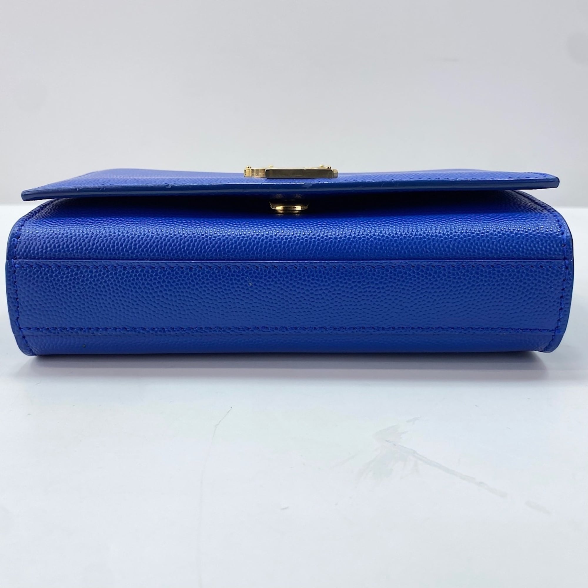 Yves Saint Laurent Blue Shoulder Bag (Pre-Owned)