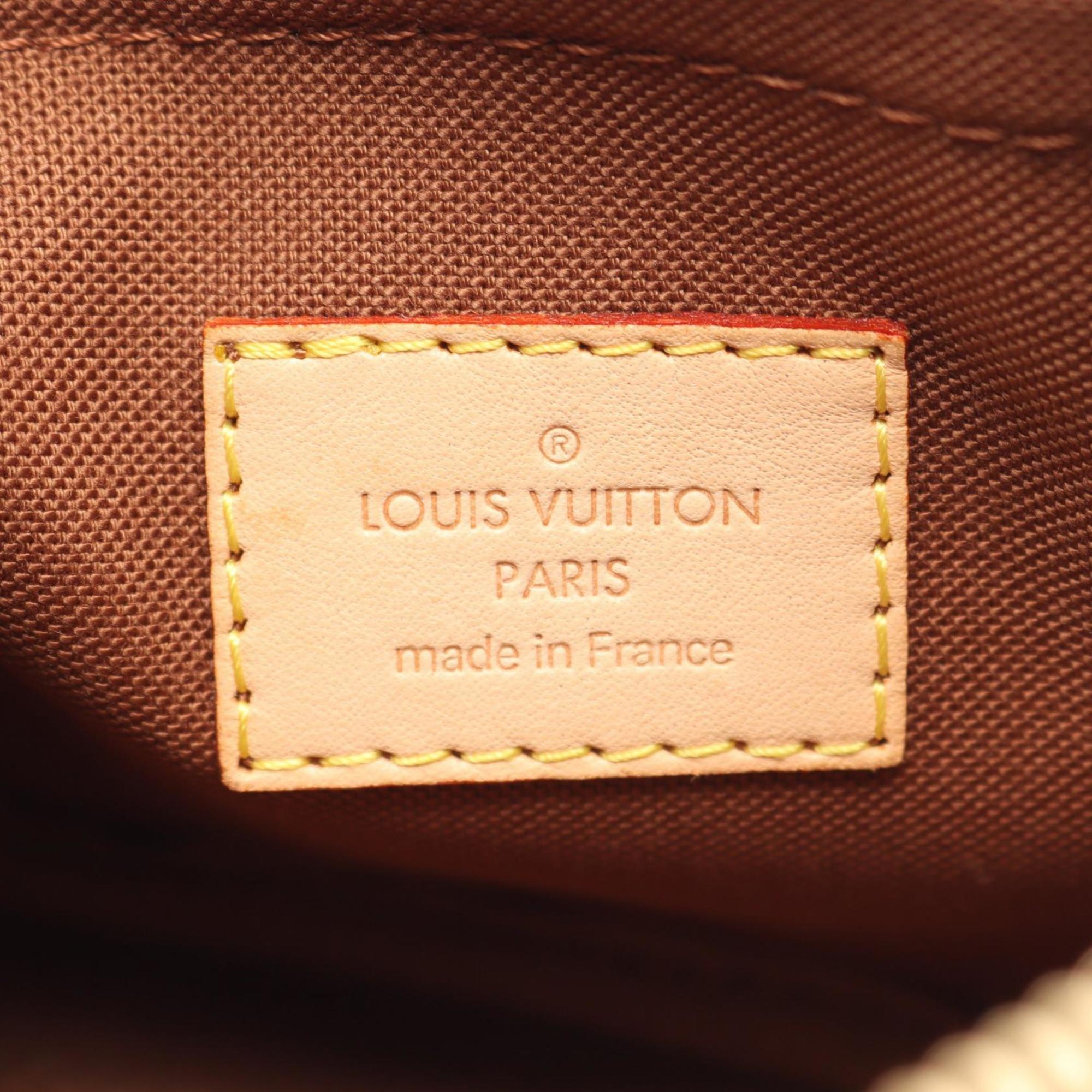 Louis Vuitton Brown Coated Canvas Pvc Monogram Leather Fanny Pack Sling Bag (Pre-Owned)