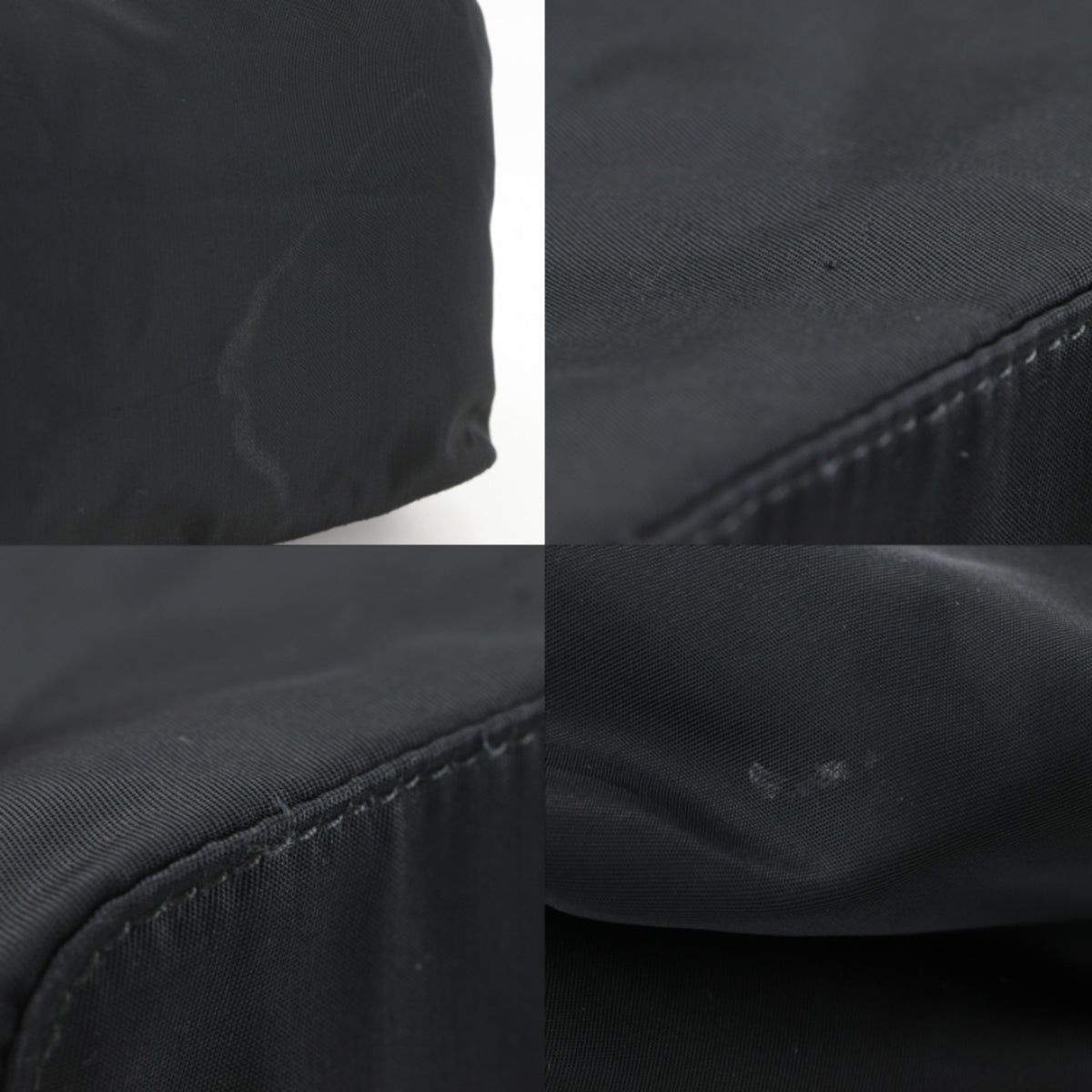 Prada Black Nylon Plastic Handbag (Pre-Owned)