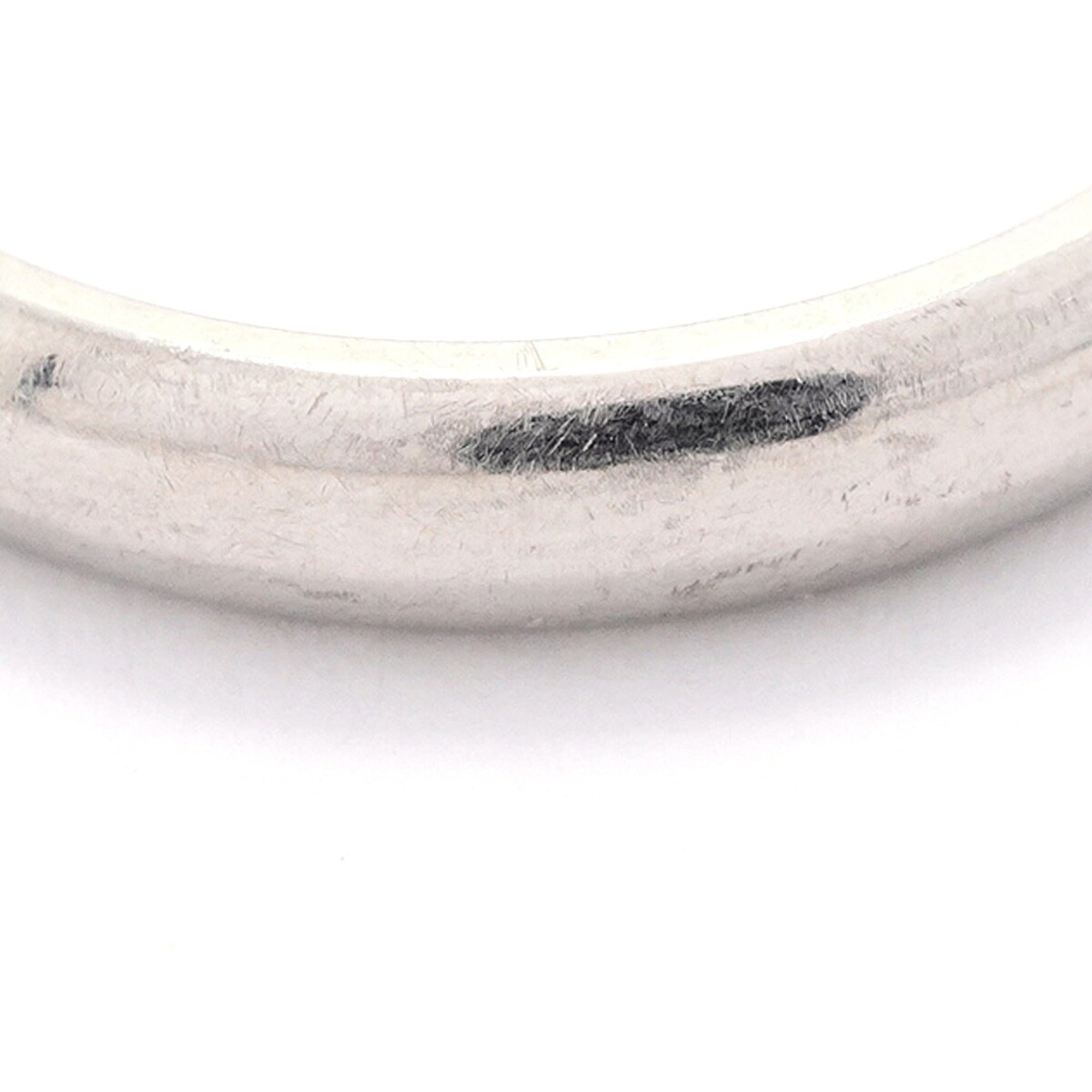 Cartier Platinum 950 Band Ring (Pre-Owned)