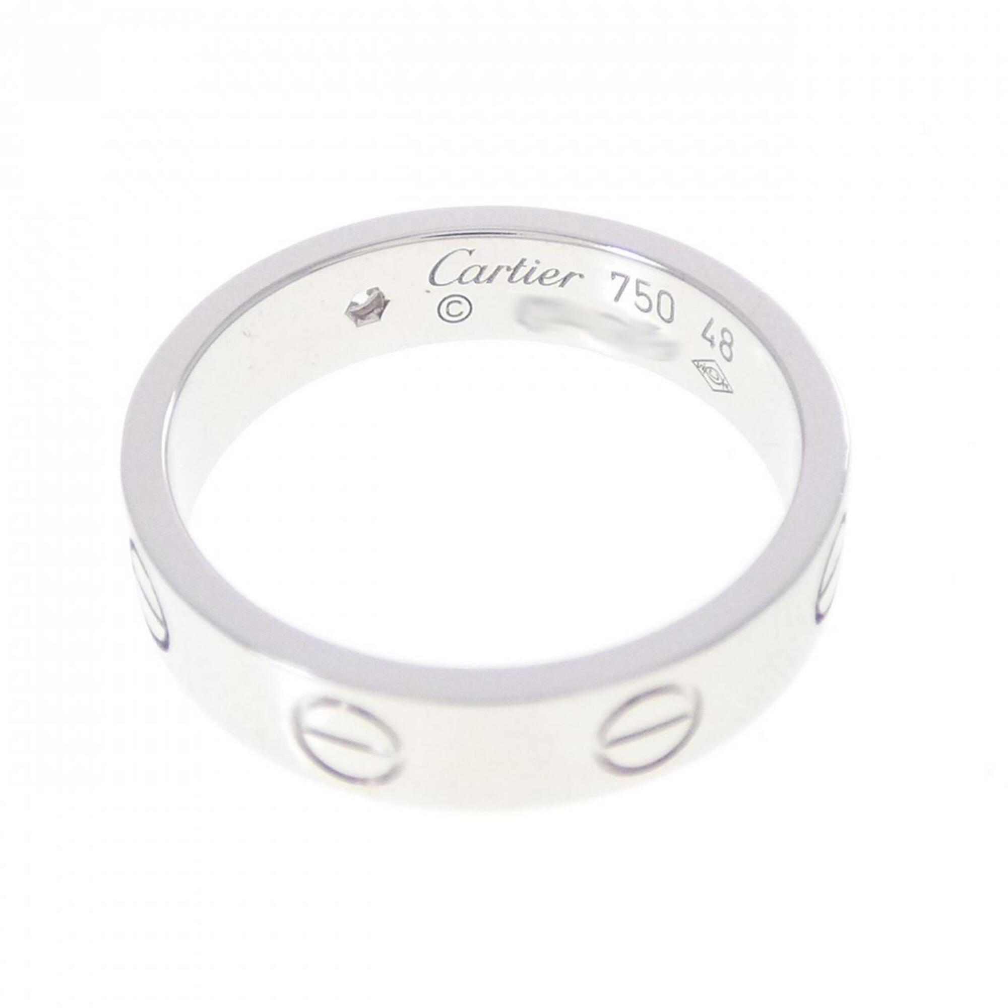 Cartier White Gold (18K) Band Ring (Pre-Owned)