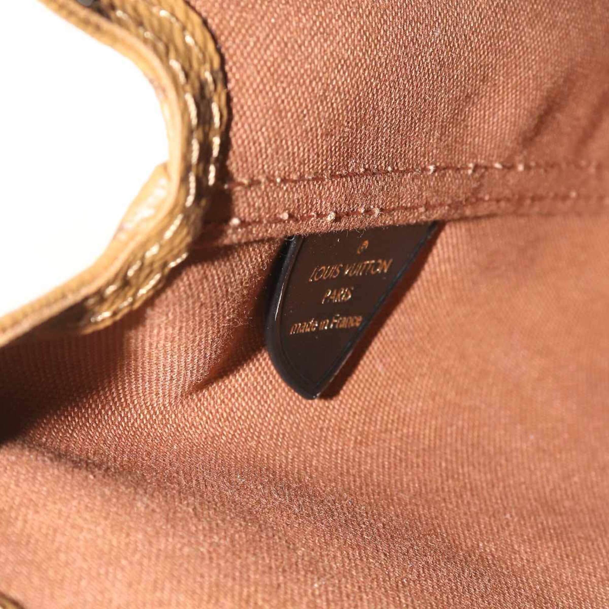 Louis Vuitton Brown Monogram Reverse Monogram Reverse Leather Handbag (Pre-Owned)
