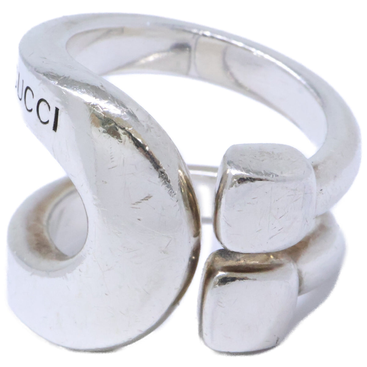 Gucci Silver Silver 925 Band Ring (Pre-Owned)