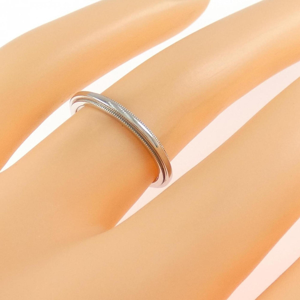 Tiffany Platinum 950 Band Ring (Pre-Owned)