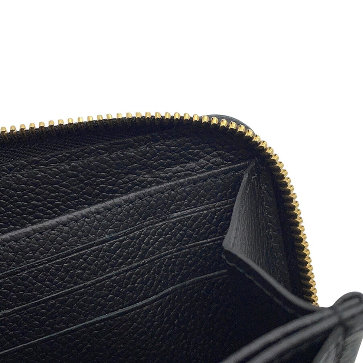 Louis Vuitton Monogram Empreinte Black Noir Monogram Empreinte Long Wallet (Bi-Fold) (Pre-Owned)