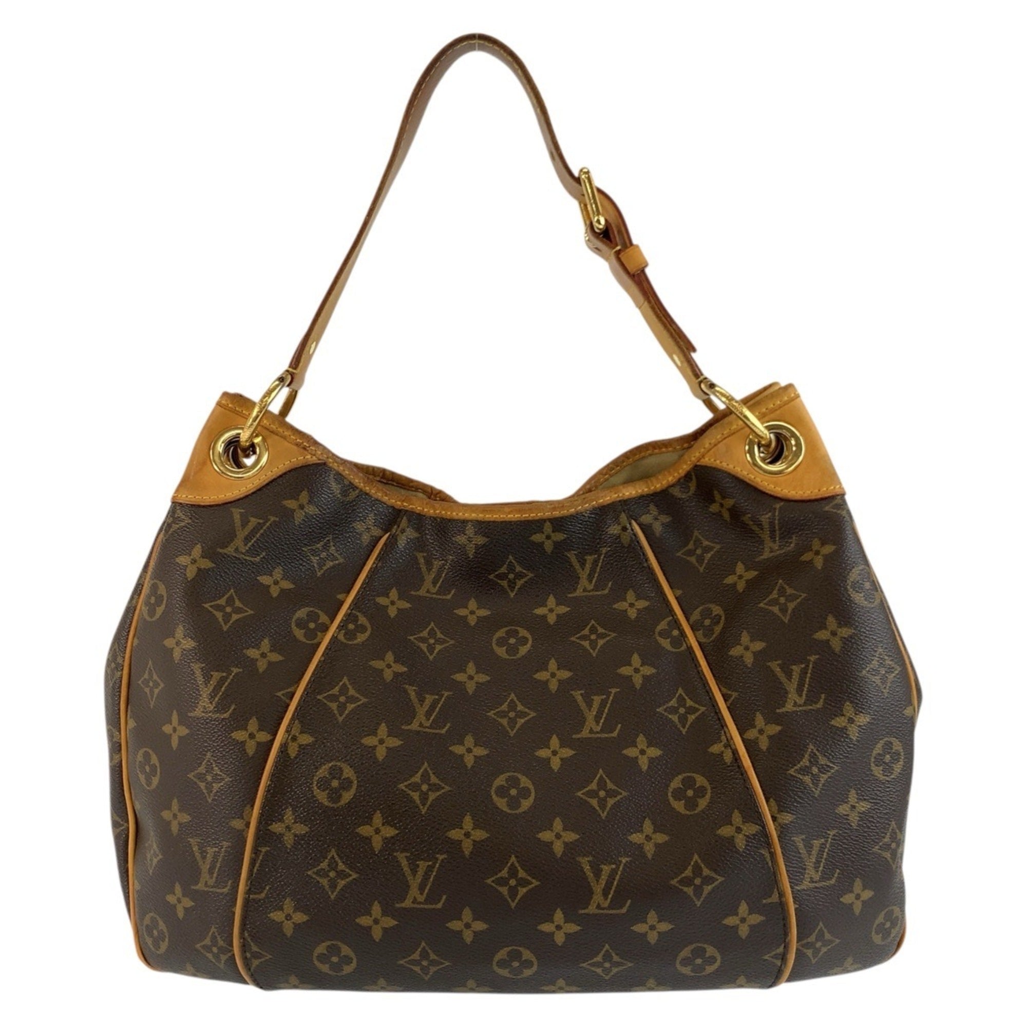 Louis Vuitton Brown Pvc Leather Handbag Shoulder Bag (Pre-Owned)