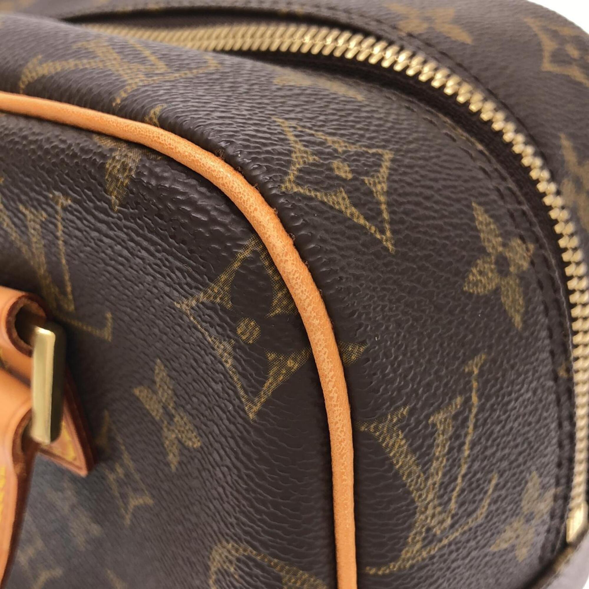 Louis Vuitton Brown Coated Canvas Shoulder Bag (Pre-Owned)