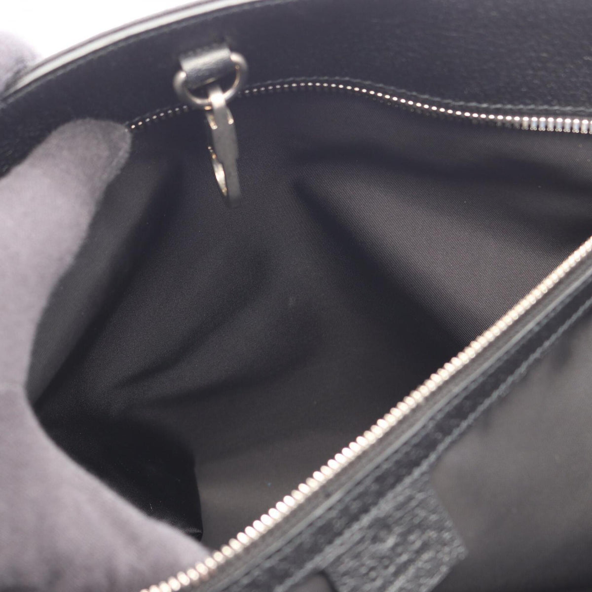 Gucci Black Leather Handbag Shoulder Bag (Pre-Owned)