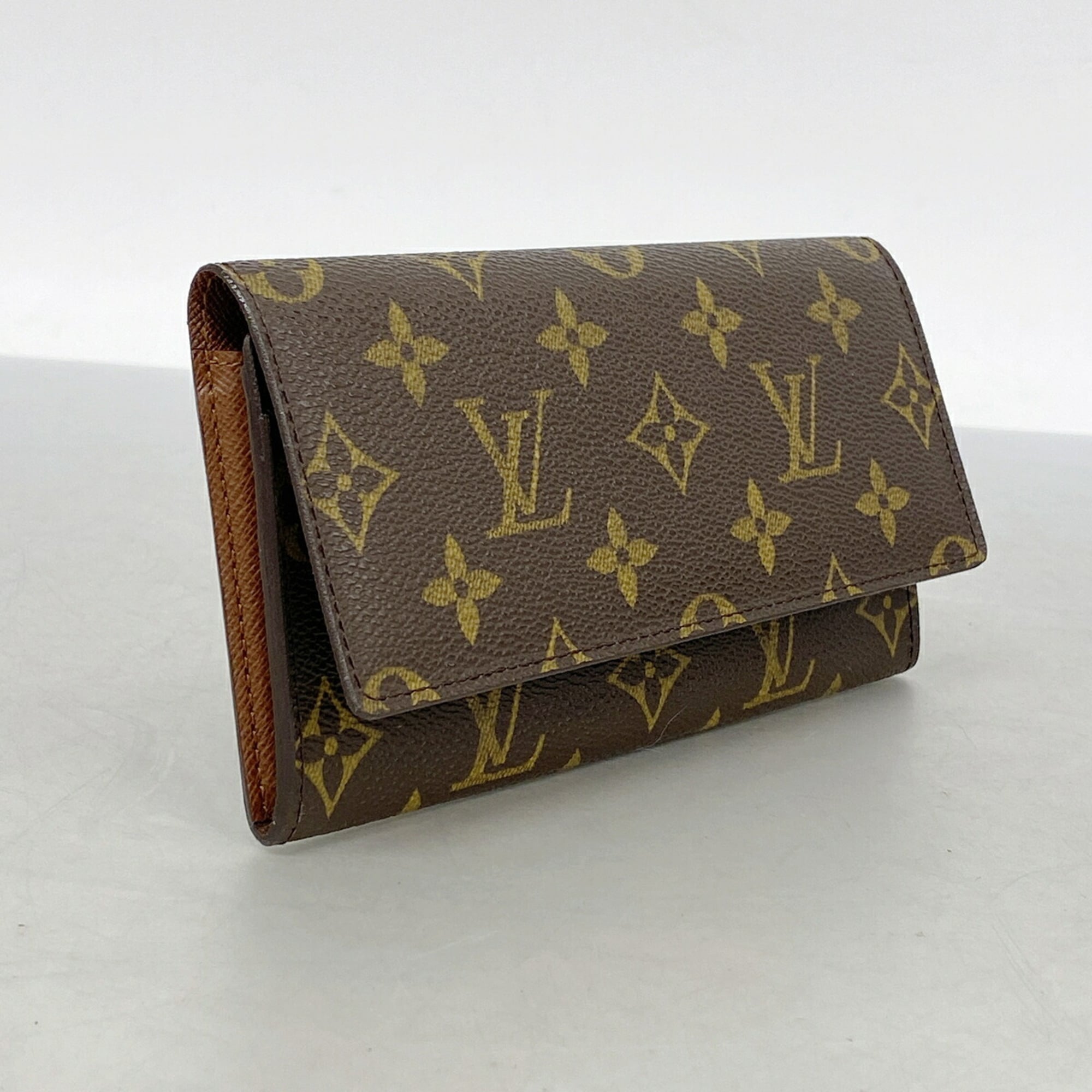 Louis Vuitton Brown Long Bill Wallet (Bi-Fold) (Pre-Owned)