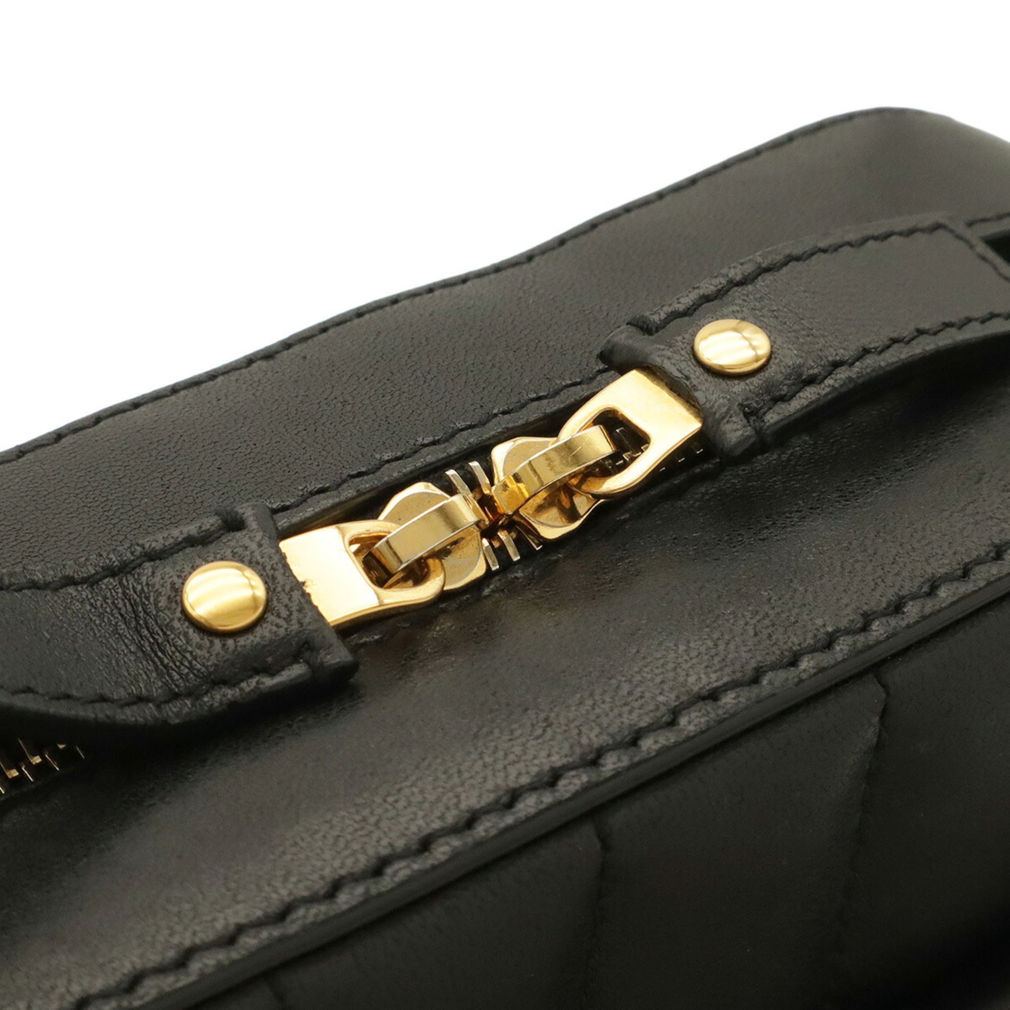 Yves Saint Laurent Black Leather Shoulder Bag (Pre-Owned)