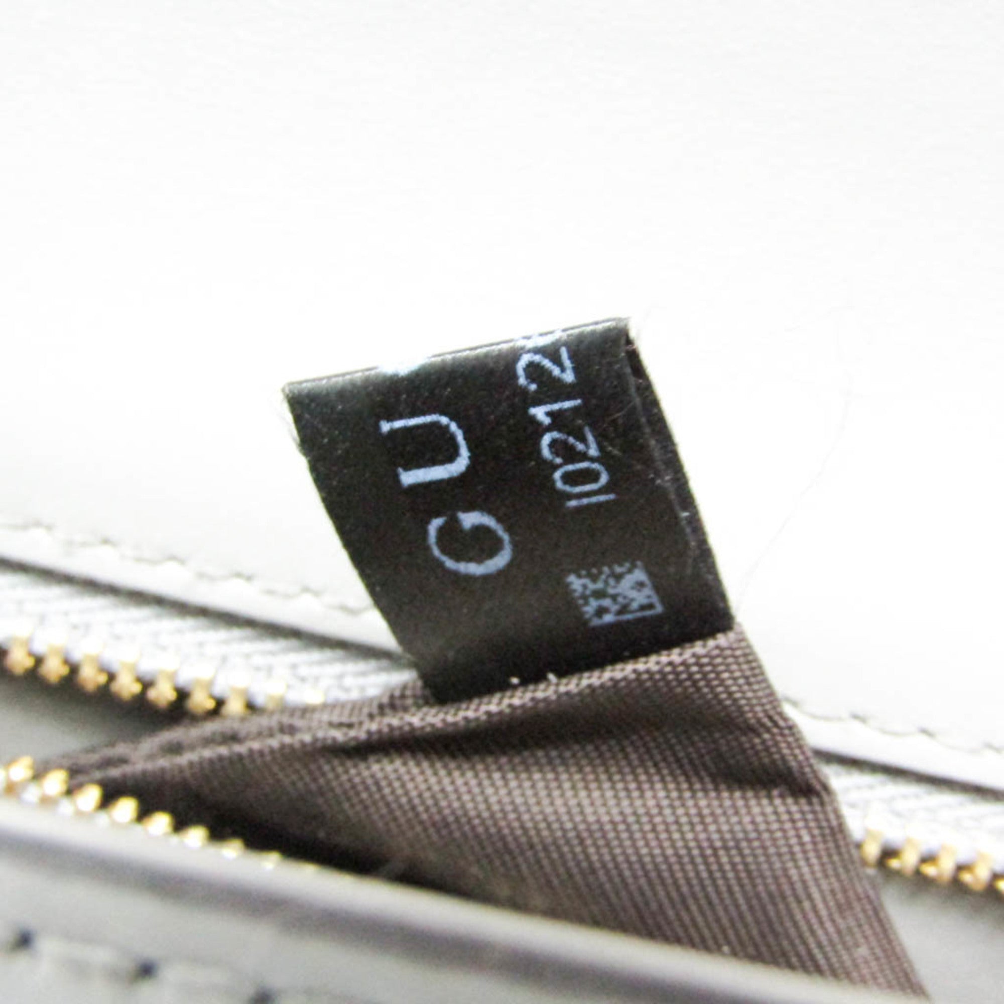 Gucci Gray Leather Shoulder Bag (Pre-Owned)
