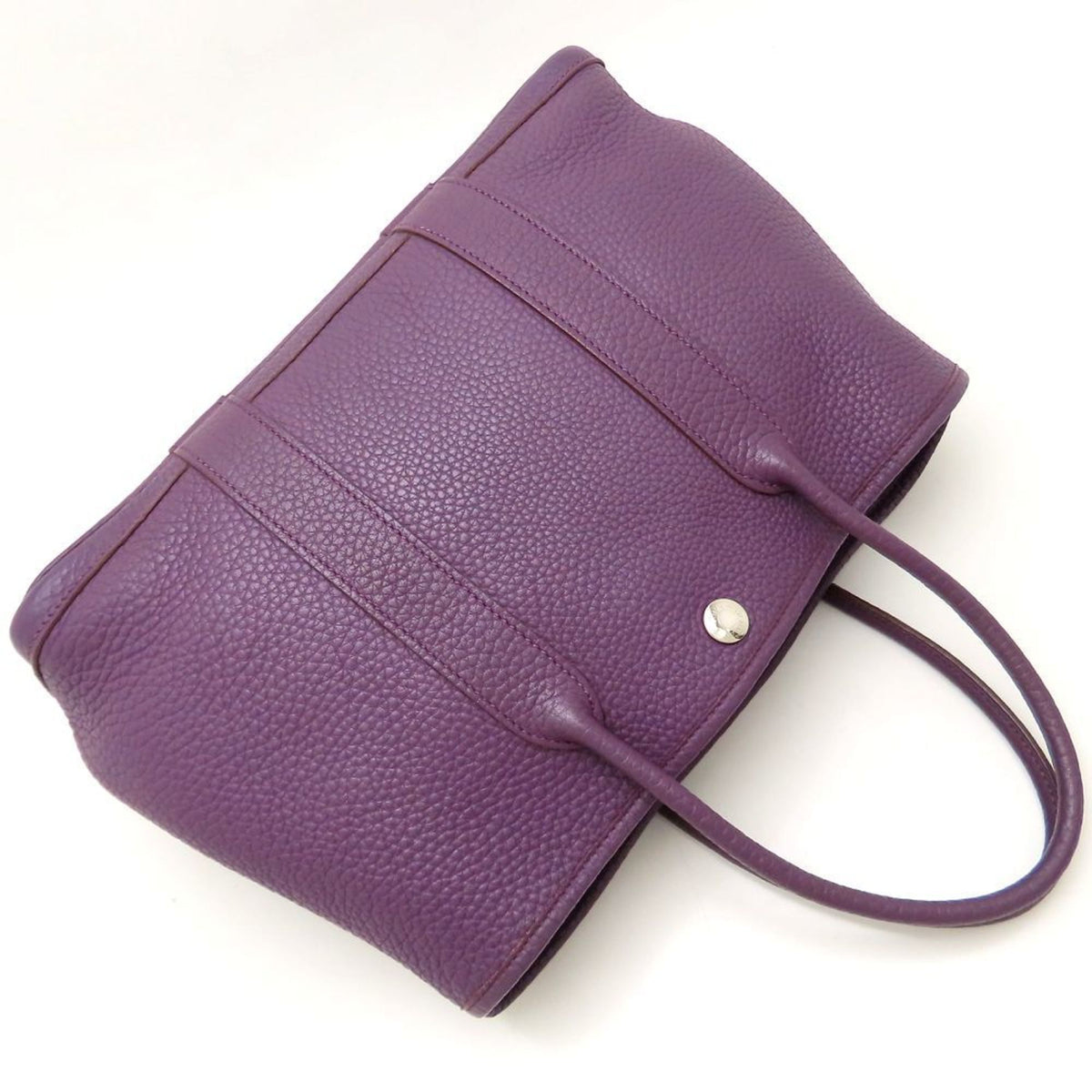 Hermes Cassis Negonda Leather Handbag (Pre-Owned)