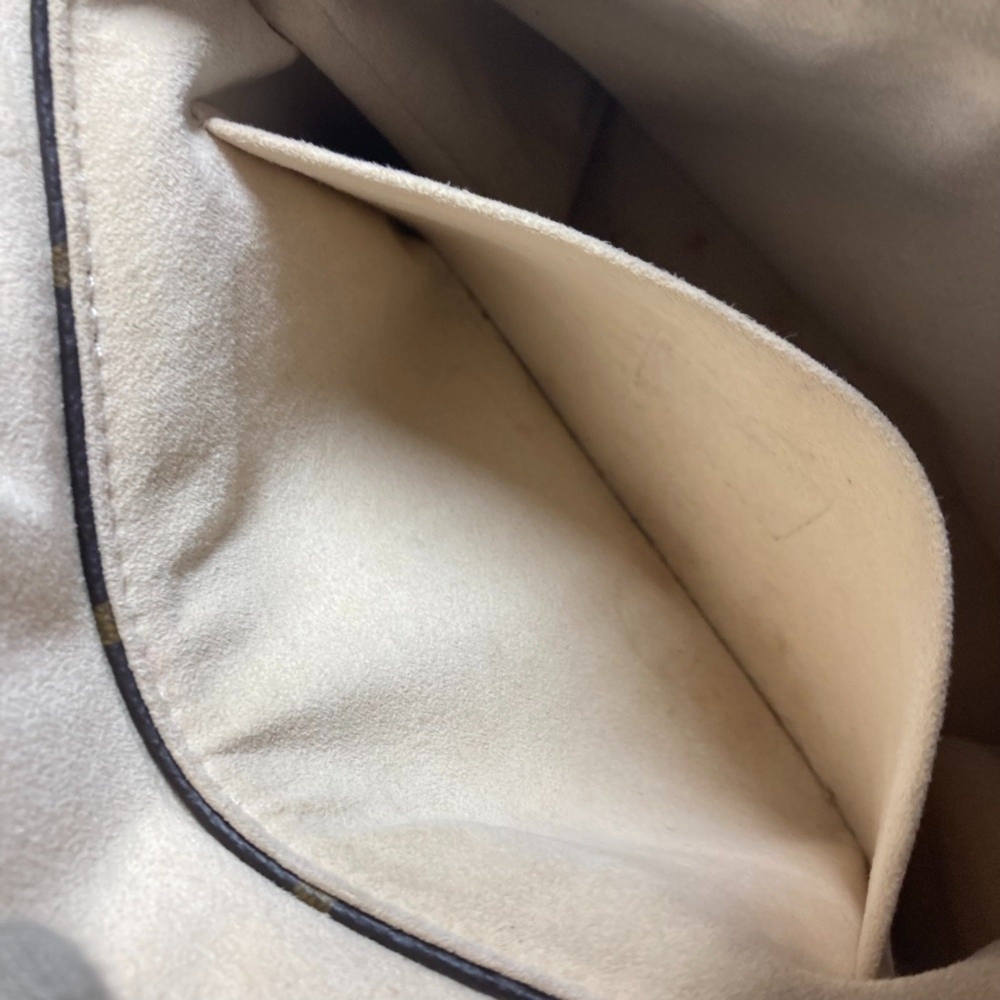 Louis Vuitton Monogram Brown White Monogram Handbag Shoulder Bag (Pre-Owned)