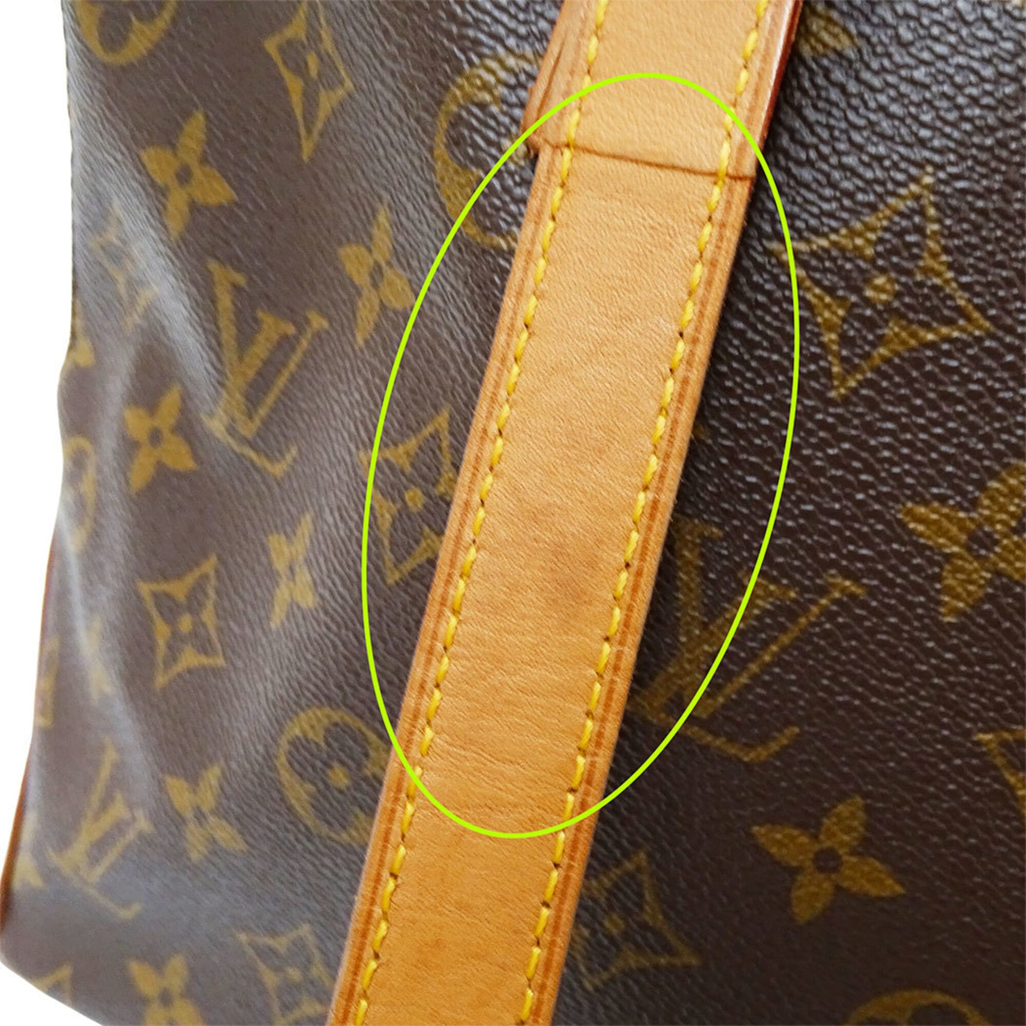 Louis Vuitton Brown Monogram Handbag Tote Bag (Pre-Owned)