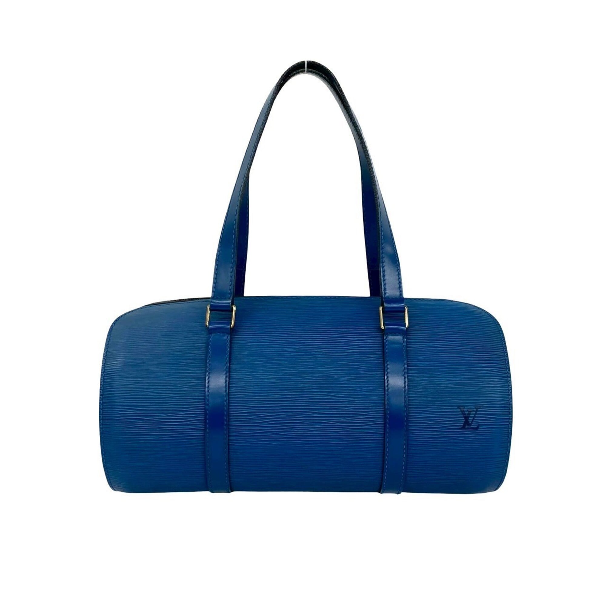 Louis Vuitton Blue Leather Handbag (Pre-Owned)