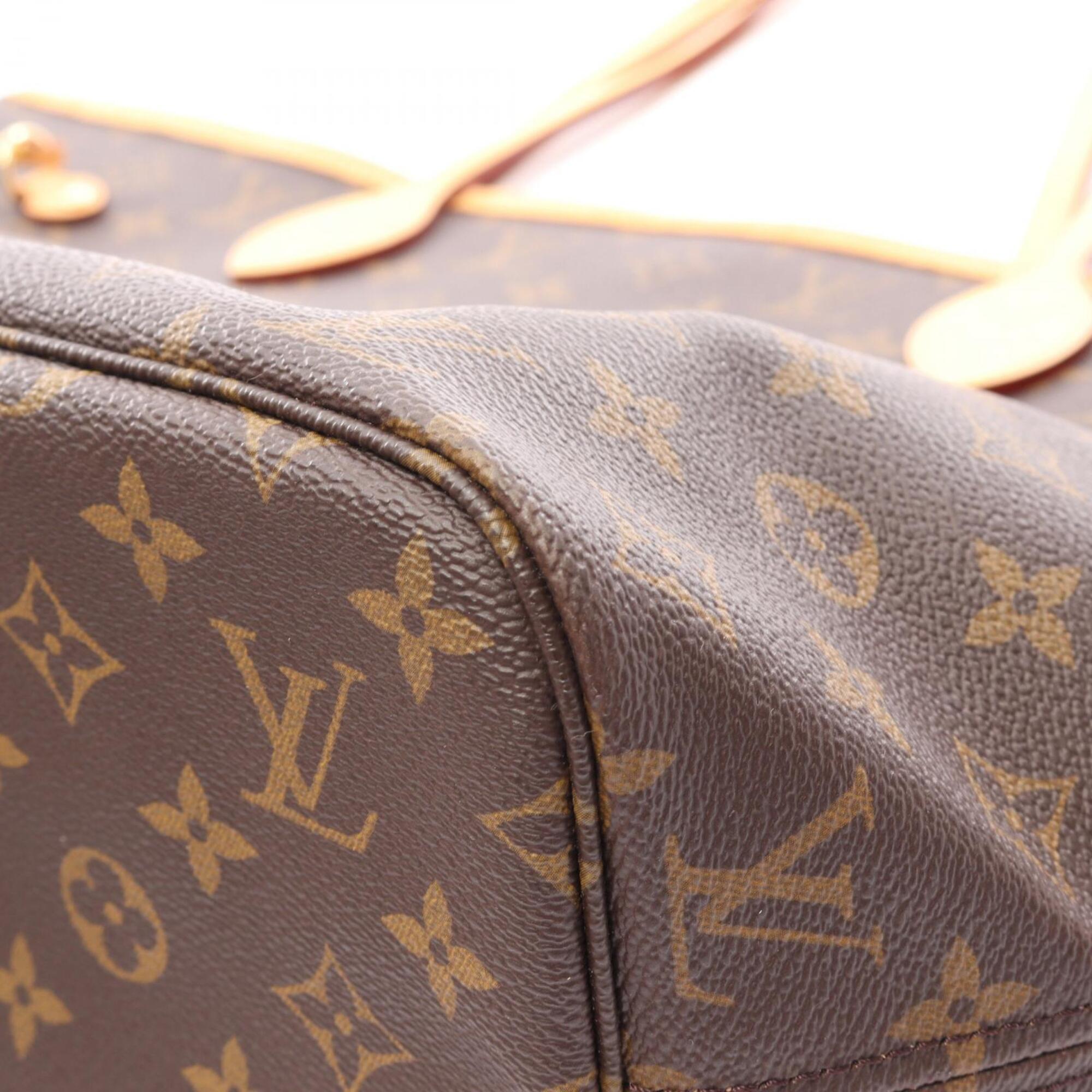 Louis Vuitton Brown Monogram Monogram Leather Coated Canvas Handbag Tote Bag (Pre-Owned)
