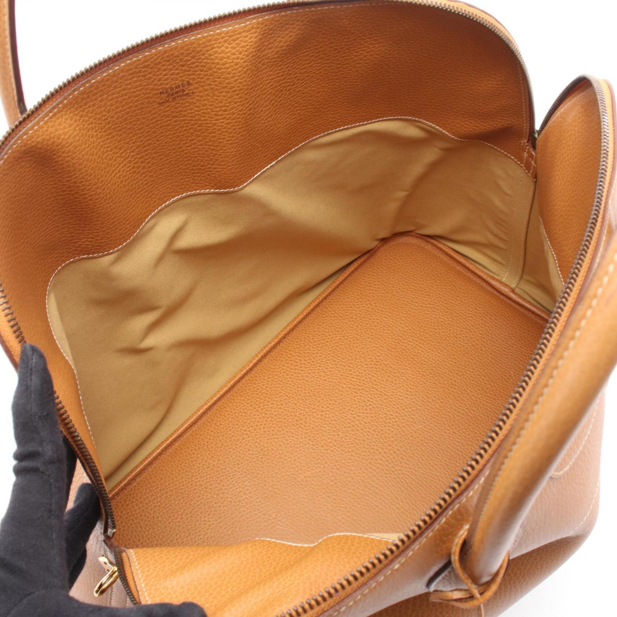Hermes Brown Ardennes Leather Handbag (Pre-Owned)