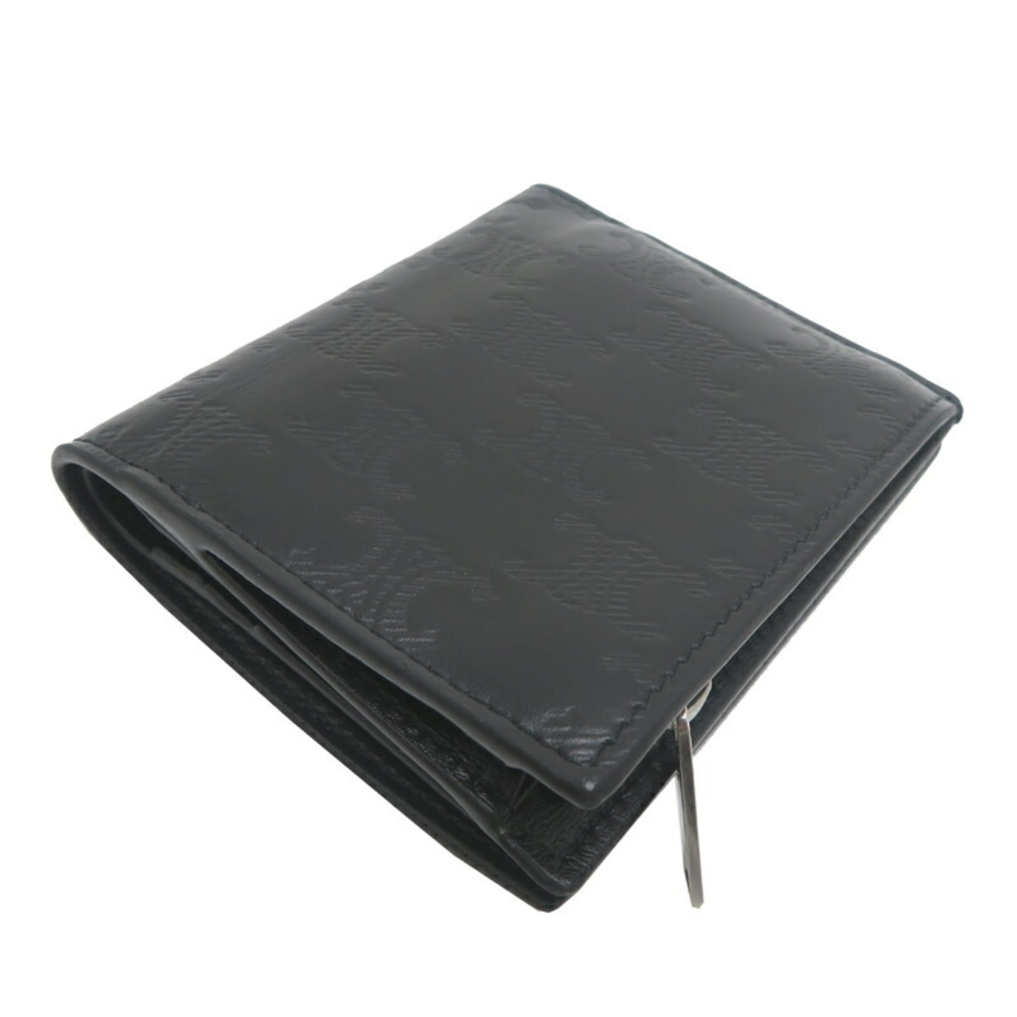Celine Black Leather Wallet (Bi-Fold) (Pre-Owned)