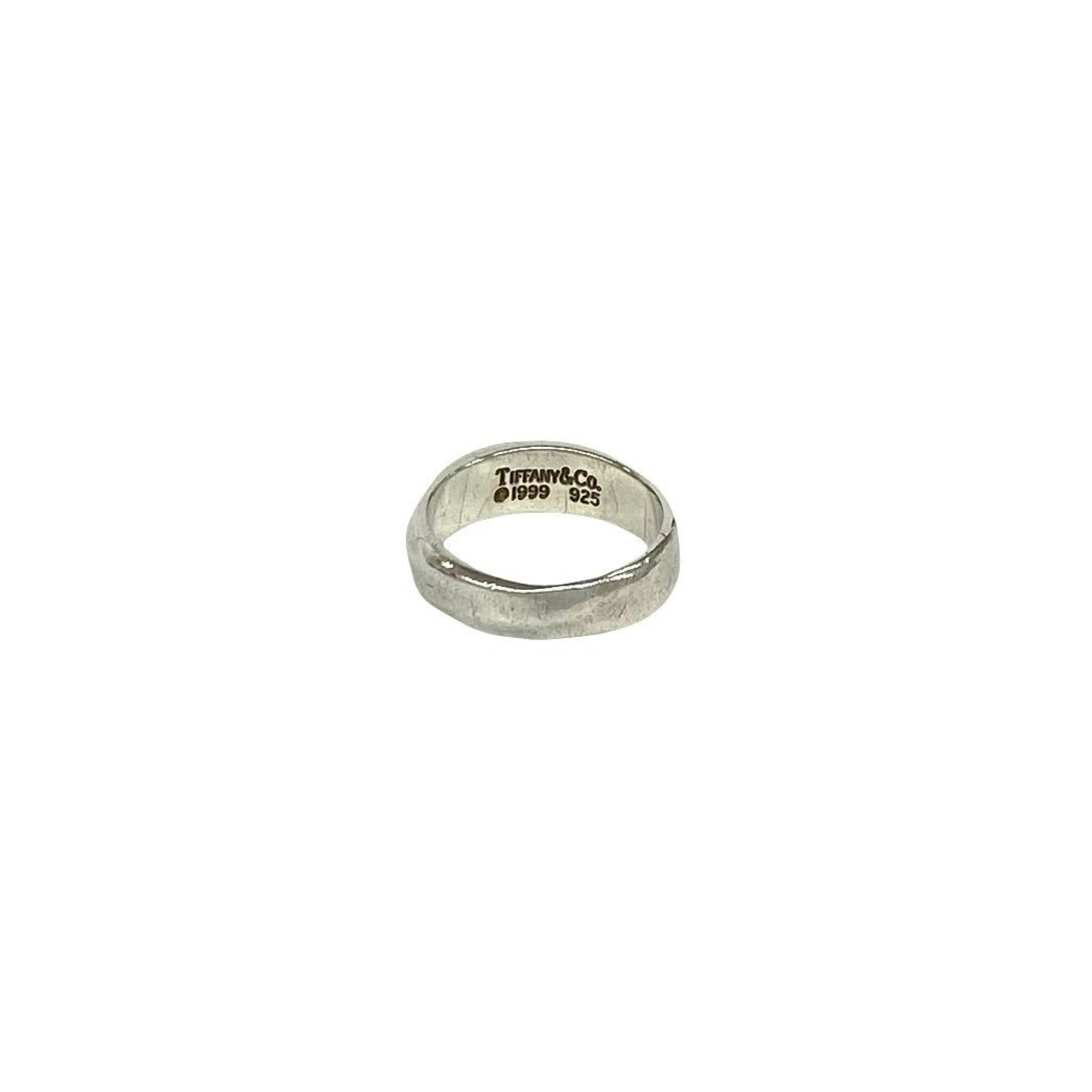 Tiffany Silver Silver 925 Band Ring (Pre-Owned)