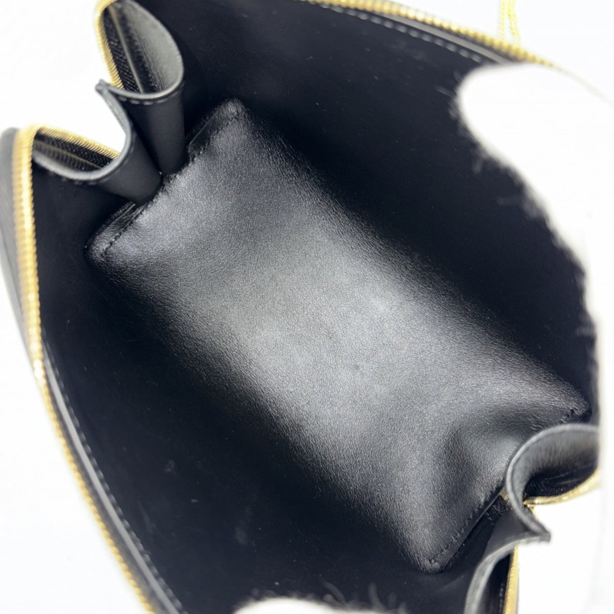 Celine Black Leather Pochette Shoulder Bag (Pre-Owned)