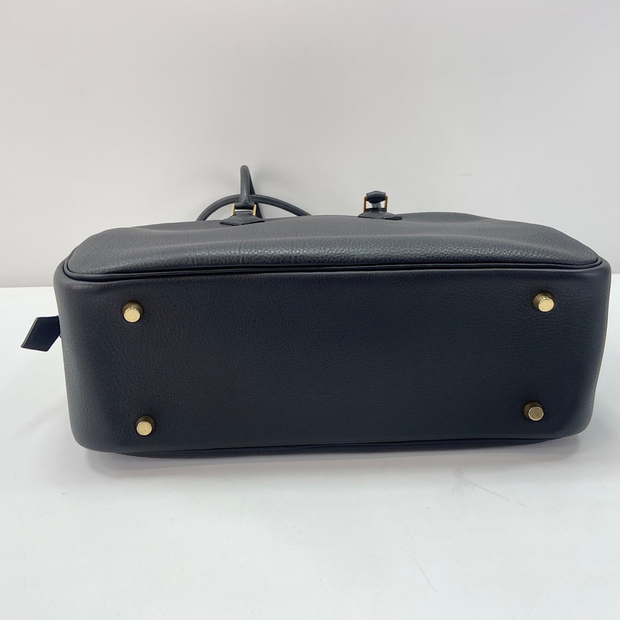 Hermes Plume Black Handbag (Pre-Owned)