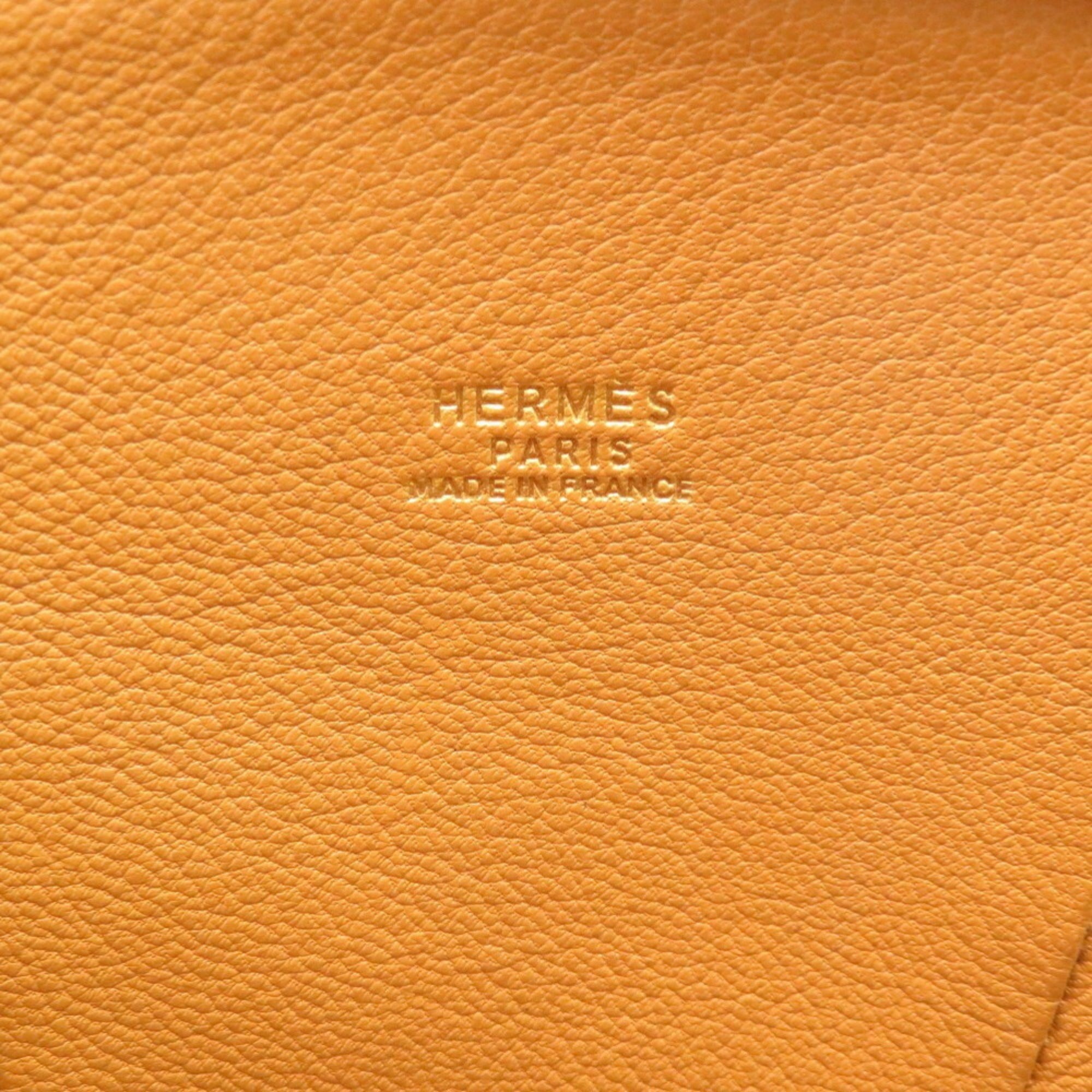 Hermes Natural Chamonix Leather Handbag (Pre-Owned)