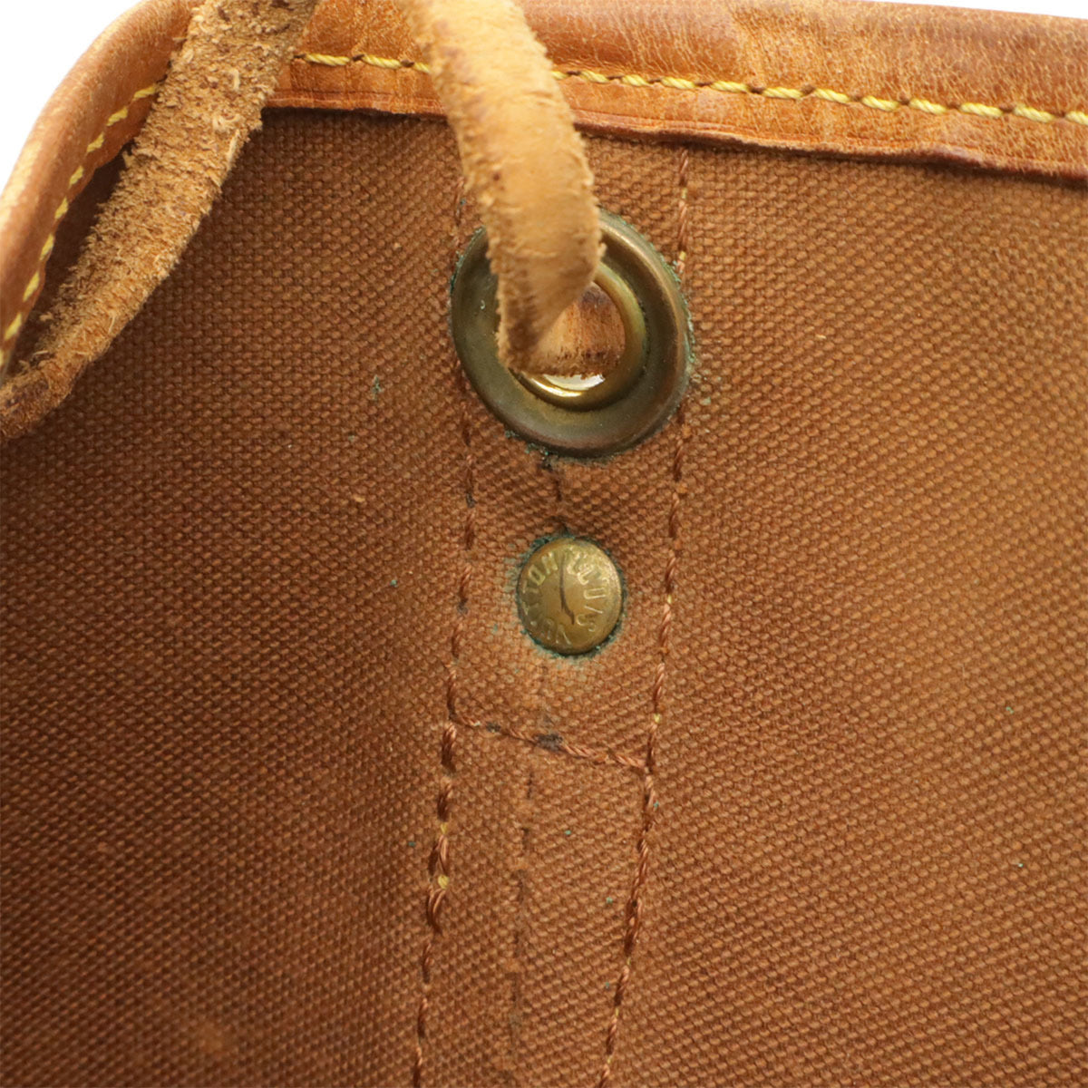 Louis Vuitton Brown Monogram Canvas Pvc Coated Canvas Shoulder Bag (Pre-Owned)