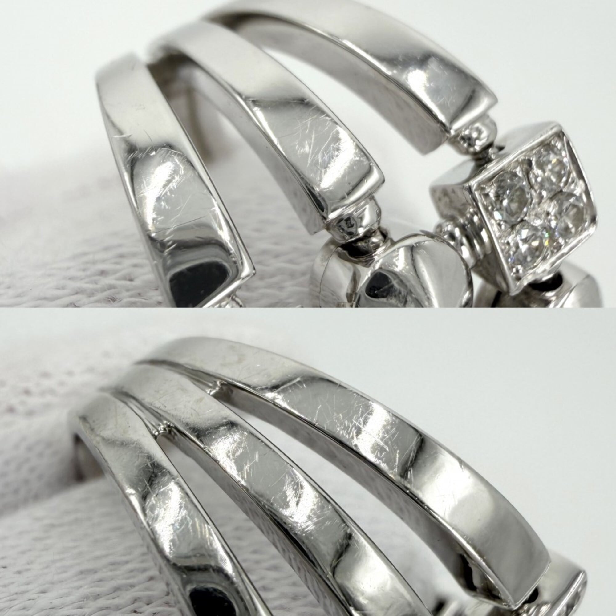 Bvlgari White Gold (18K) Band Ring (Pre-Owned)