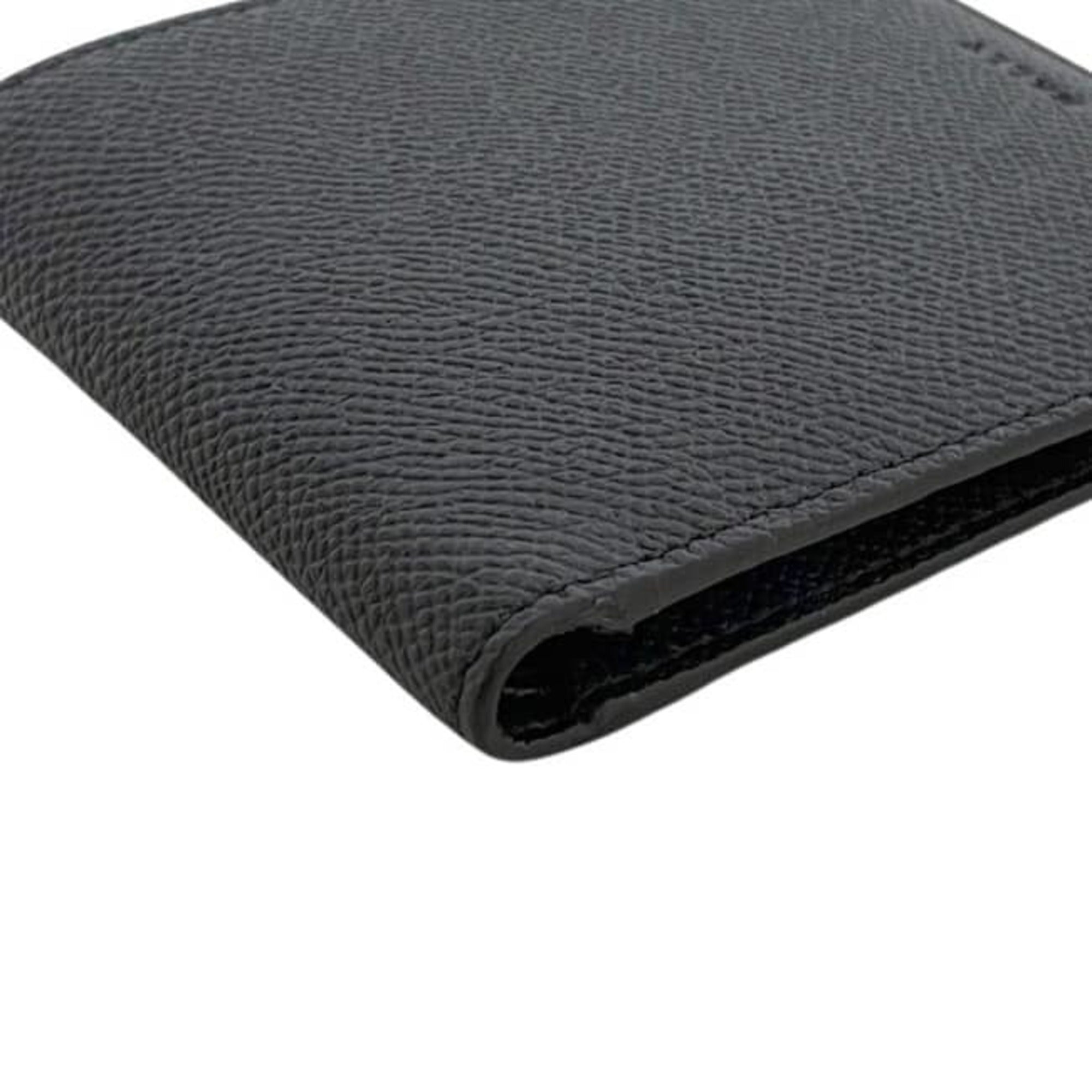Bally Black Leather Wallet (Bi-Fold) (Pre-Owned)