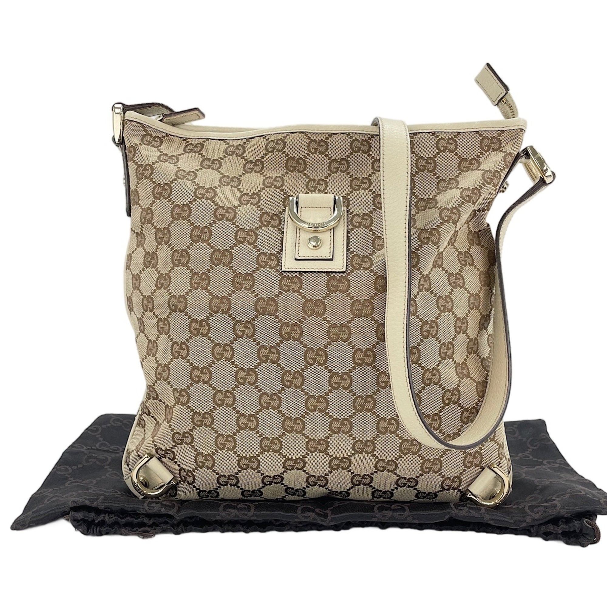 Gucci Abbey Beige Shoulder Bag (Pre-Owned)