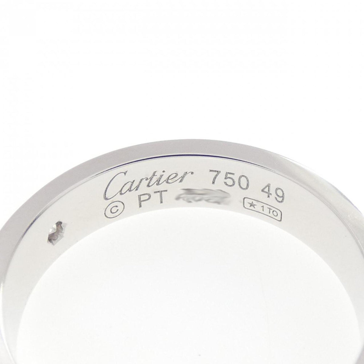 Cartier White Gold (18K) Band Ring (Pre-Owned)