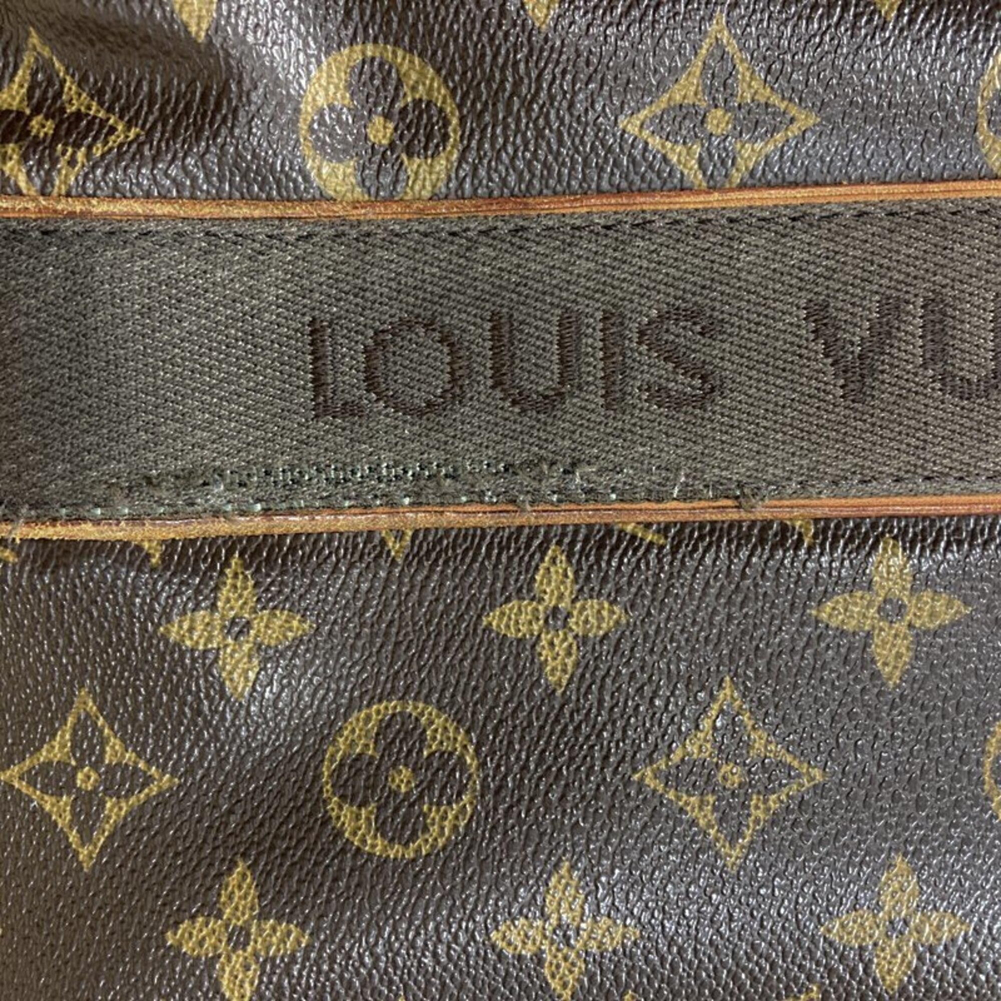 Louis Vuitton Brown Pvc Canvas Shoulder Bag Tote Bag (Pre-Owned)