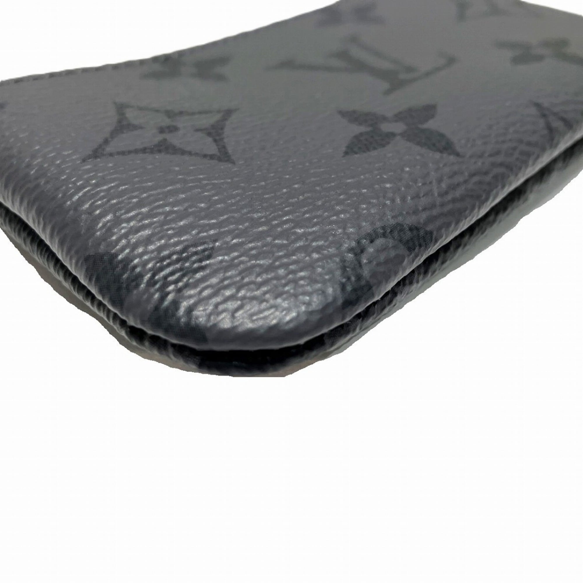 Louis Vuitton Monogram Eclipse Gray Monogram Eclipse Pochette (Pre-Owned)