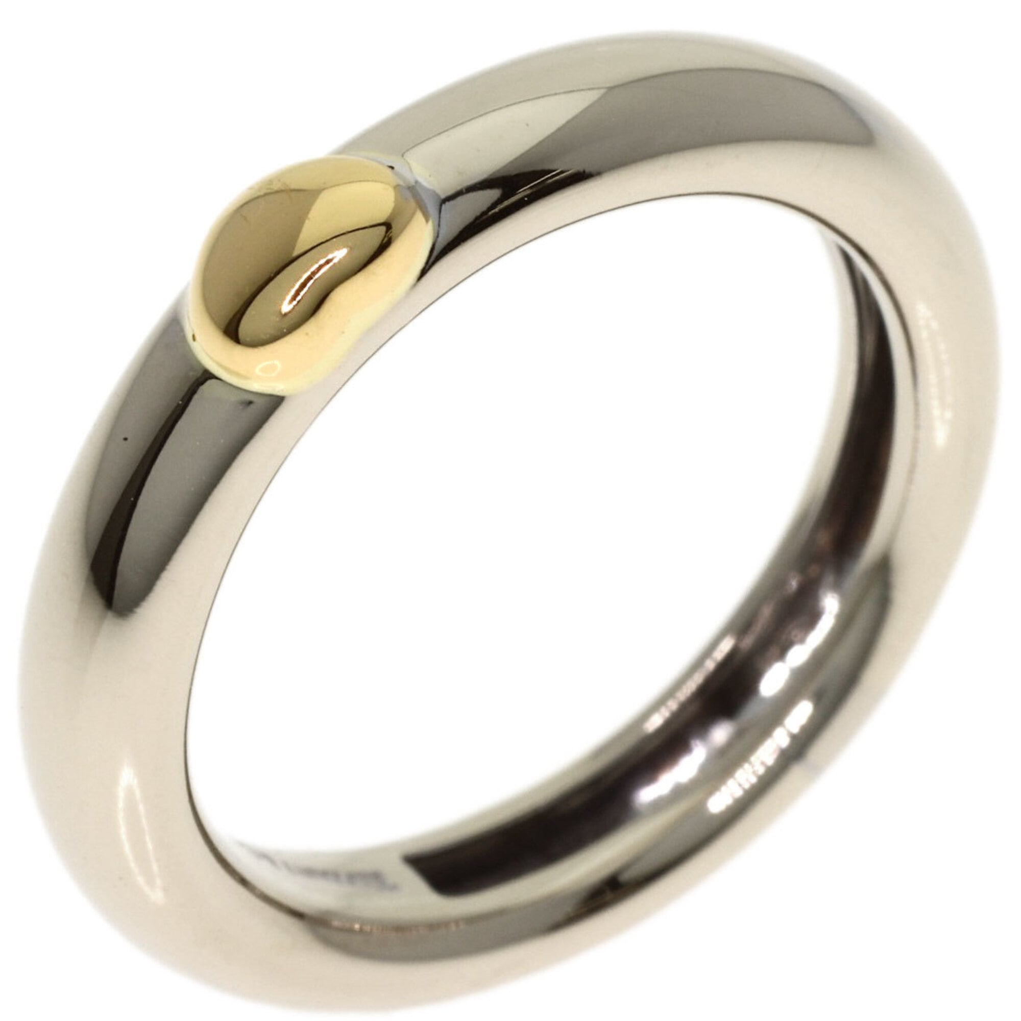 Tiffany Yellow Gold (18K) White Gold (18K) Band Ring (Pre-Owned)