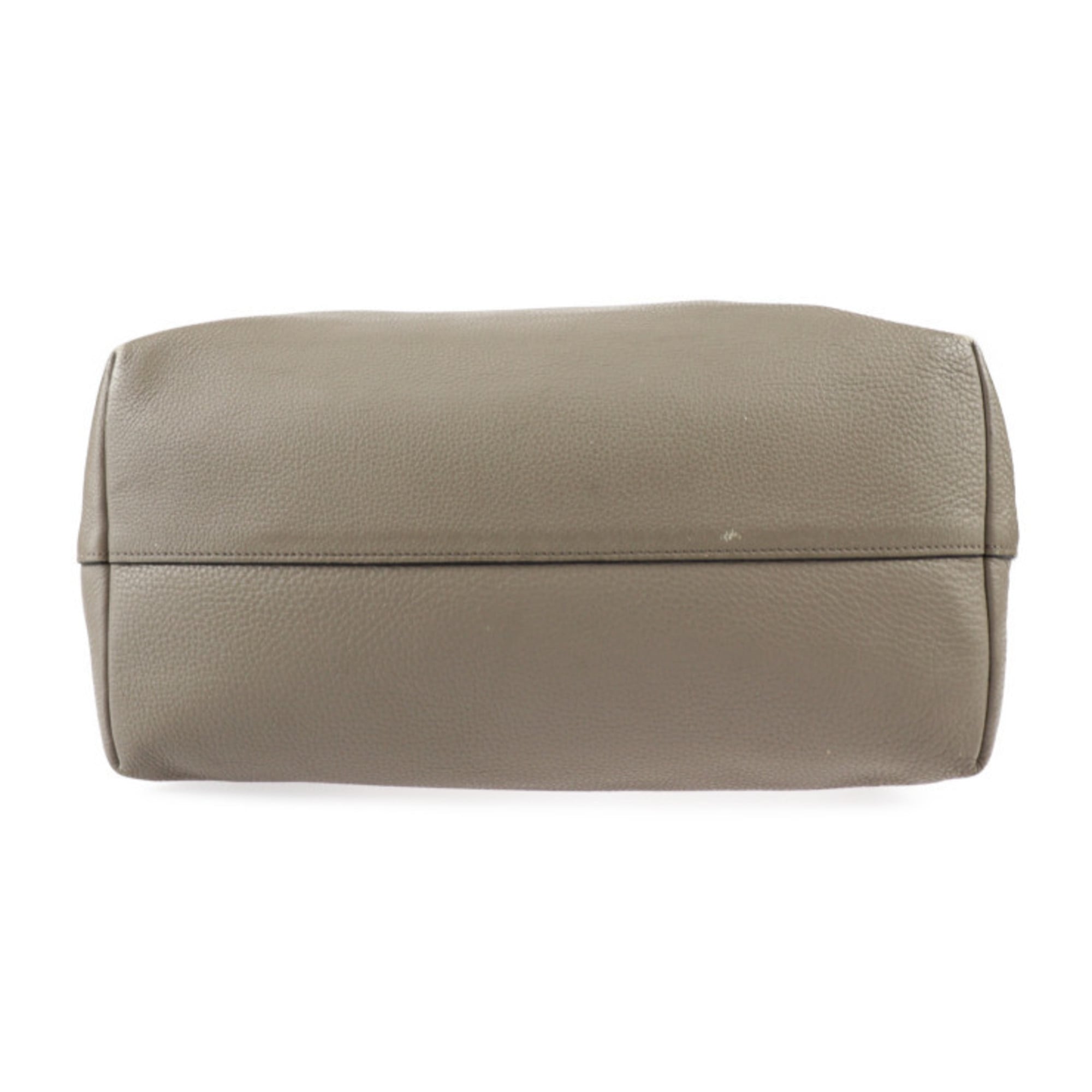 Prada Gray Handbag Shoulder Bag Tote Bag (Pre-Owned)