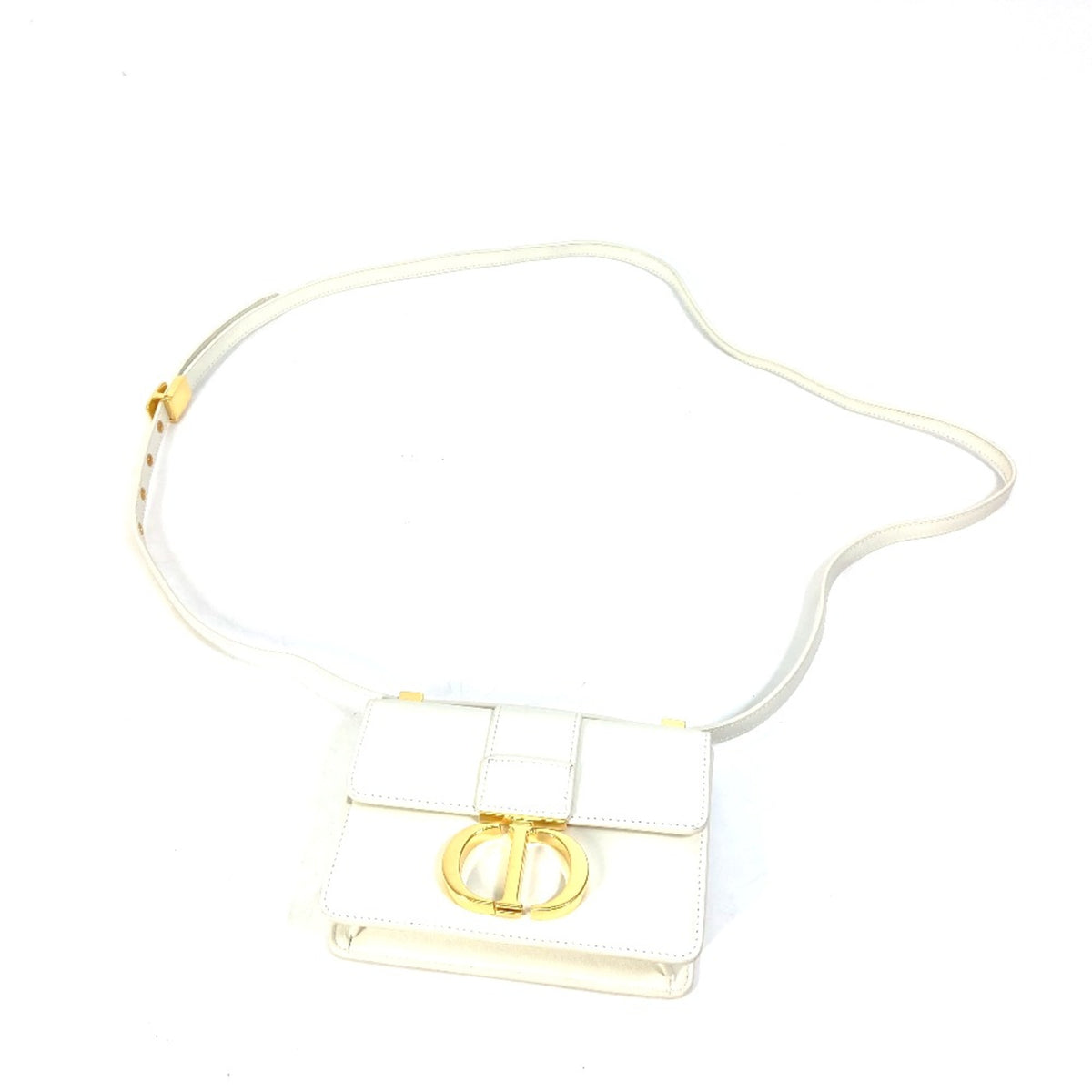 Christian Dior White Leather Shoulder Bag (Pre-Owned)