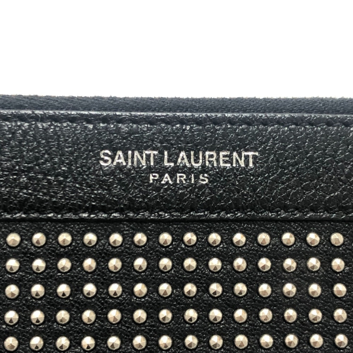 Saint Laurent Black Leather Clutch Bag (Pre-Owned)