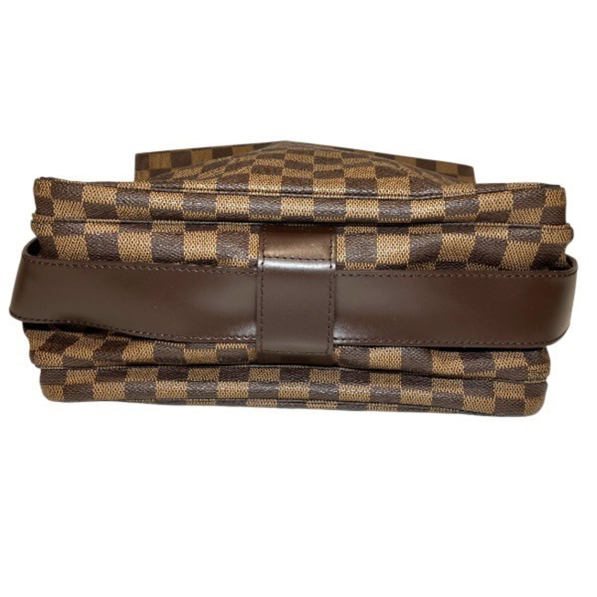 Louis Vuitton Brown Handbag Shoulder Bag (Pre-Owned)