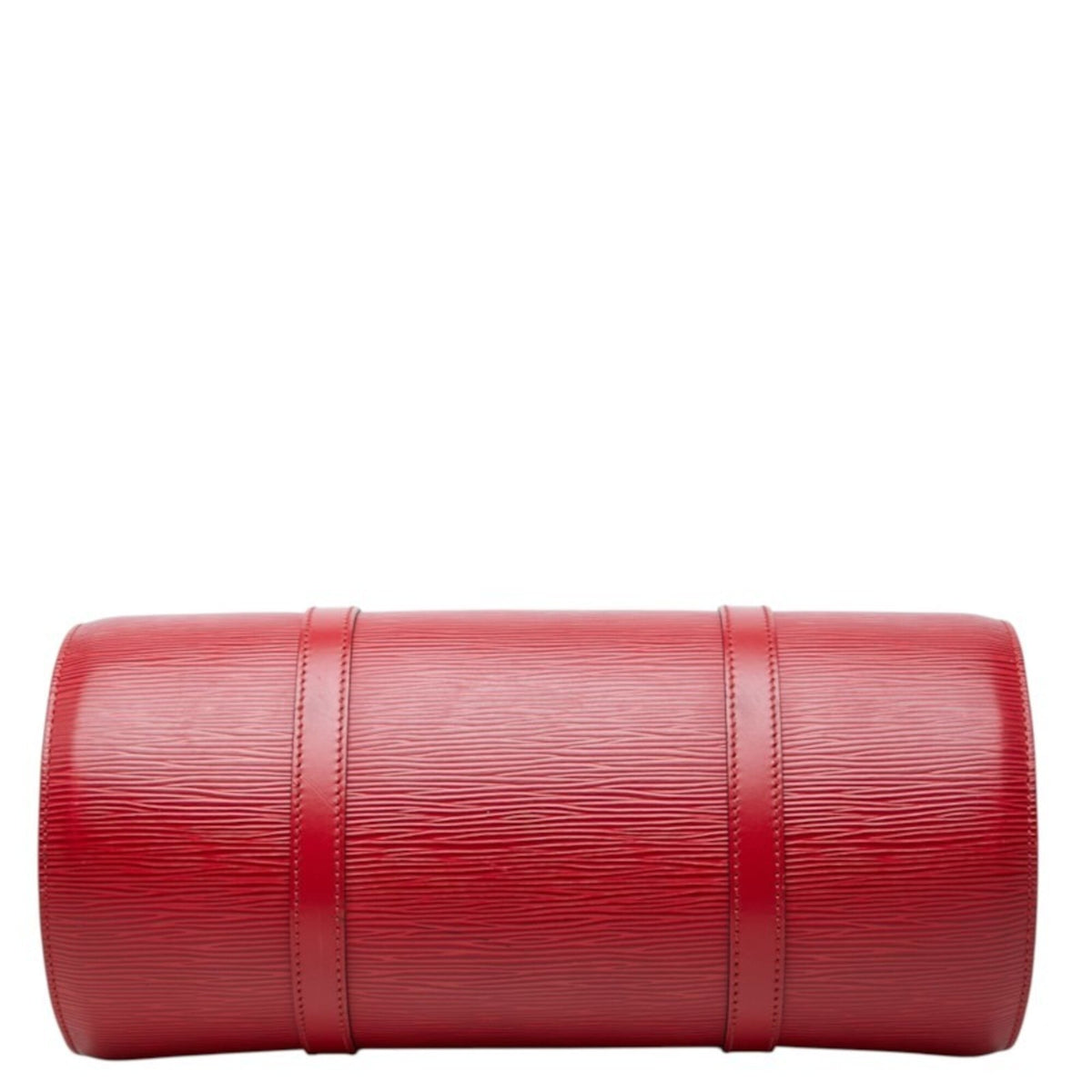 Louis Vuitton Castilian Red Leather Handbag Shoulder Bag (Pre-Owned)